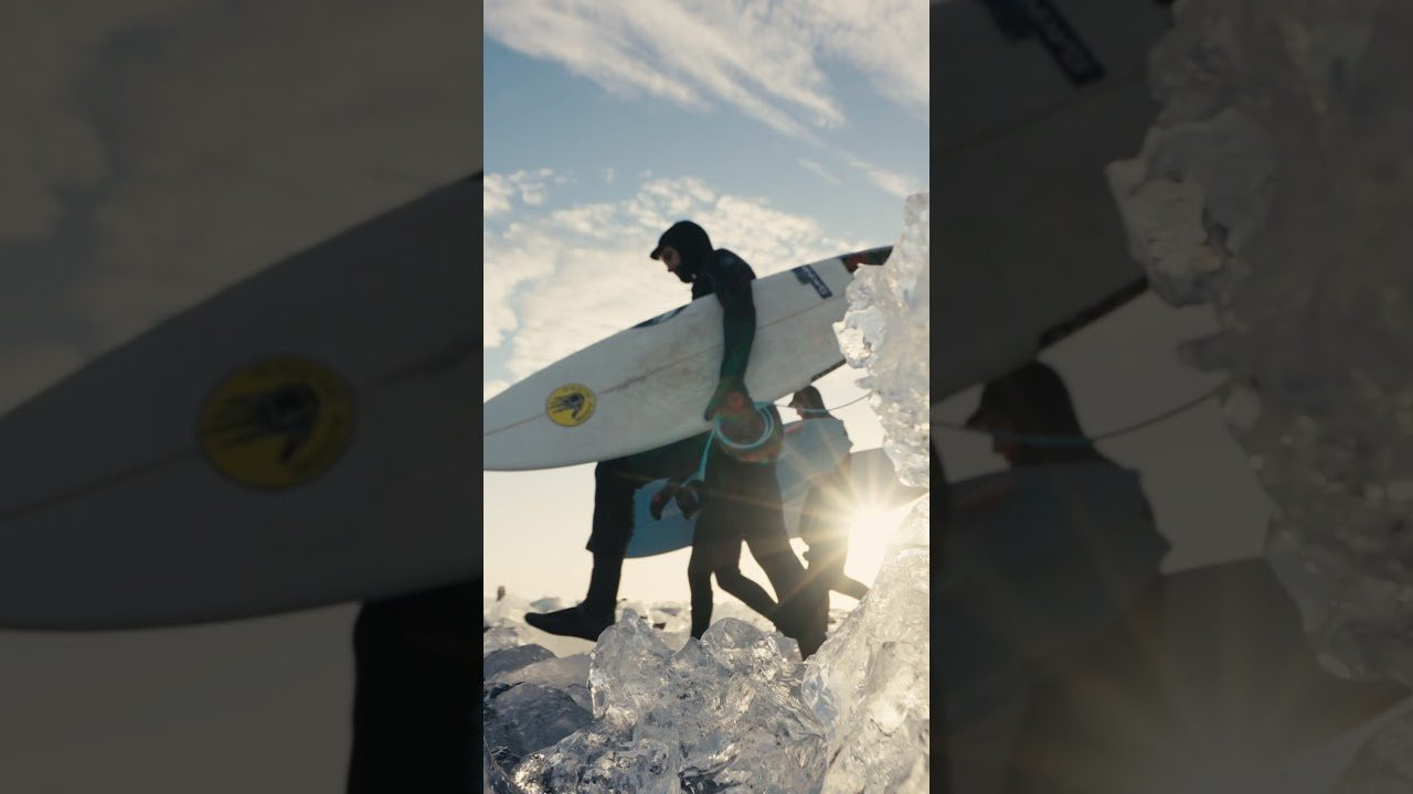 Join @bodyglove athletes Hunter Jones, Dane Anderson, and Jesse Mendes as they push the limits of the new Gold Cell Wetsuits in the stunning and icy landscapes of Iceland. Watch as they brave the harsh, cold conditions to put these cutting-edge wetsuits to the ultimate test. If a Gold Cell can keep them warm in Iceland, it's guaranteed to keep you cozy at your local break. Dive into the adventure and witness the unbeatable performance of Body Glove's Gold Cell Wetsuits in the world's most extreme environment.