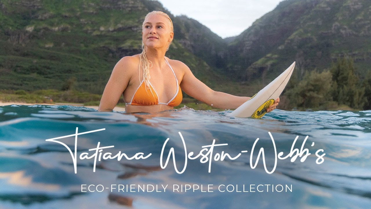 Our exclusive eco-friendly collections designed with pro-surfer, Tatiana Weston-Webb are here! The Ripple collection is designed with recycled jacquard fabric and has one focus in mind - Make a ripple of change toward building more sustainable swimwear. <br /><br />Explore: https://www.bodyglove.com/collections/womens-swimwear-ripple-collection