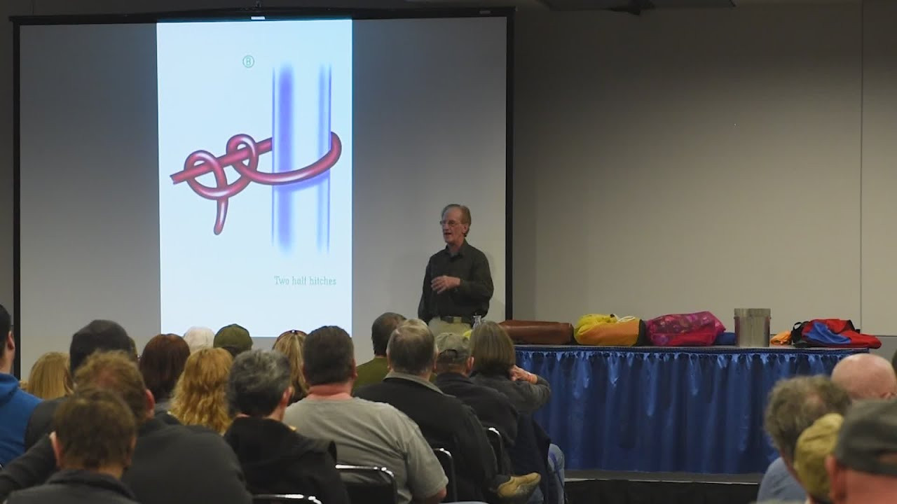 Cliff Jacobson details three essential knots everyone should know. This is part of a larger presentation filmed by C&K staff at the 2017 Canoecopia show in Madison Wisconsin.