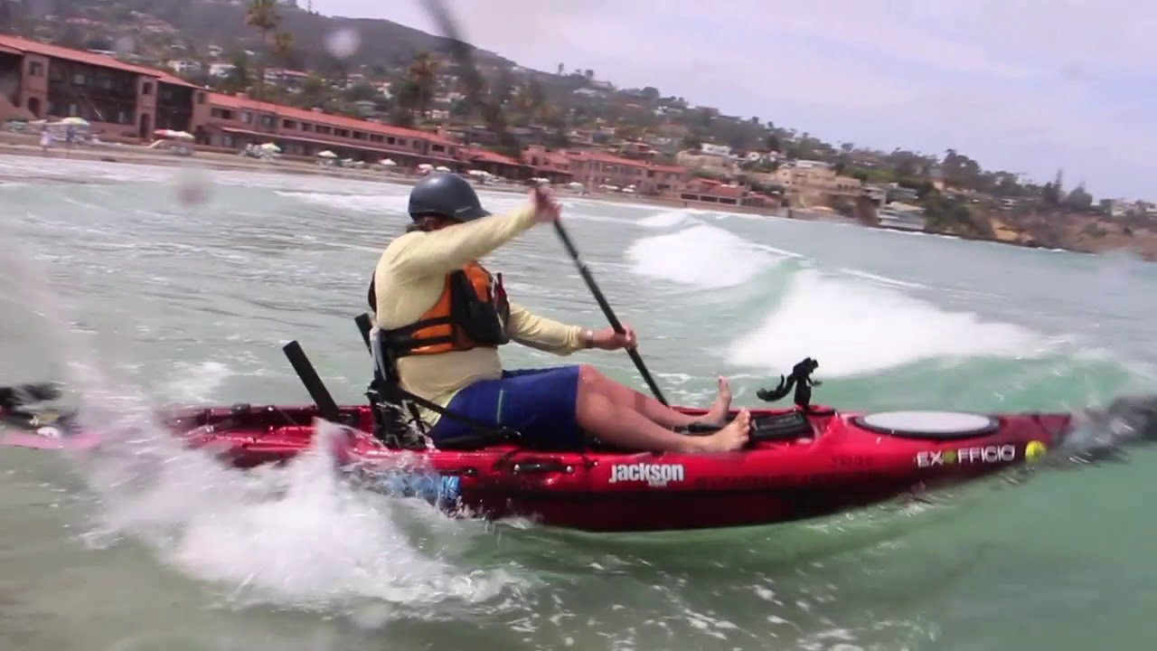 A bad surf launch or landing can cause you to lose more than your lunch, but it is a trial that we gladly face to chase trophy fish. <br /><br />Jim Sammons of the Kayak Fishing Show stepped in front of the Kayak Fish cameras to share some wisdom. Jim's well known for venturing into wild water for his show, seen on WFN TV and the NBC Sports Network. In this episode, he covers the easy part: the launch.