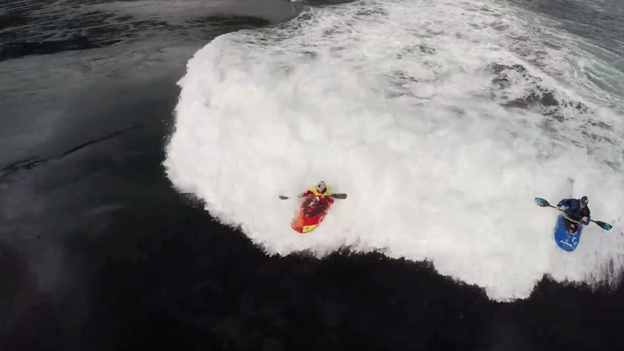 We headed up north to British Columbia, Canada, to get some time in our freestyle kayaks and surf the world famous Skookumchuck wave.