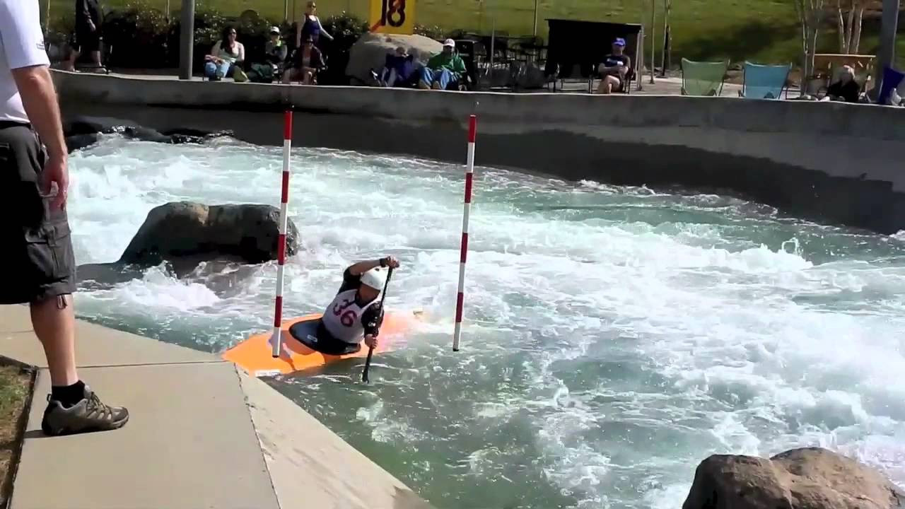 14-year-old paddling phenom at the 2015 US Slalom Team Trials