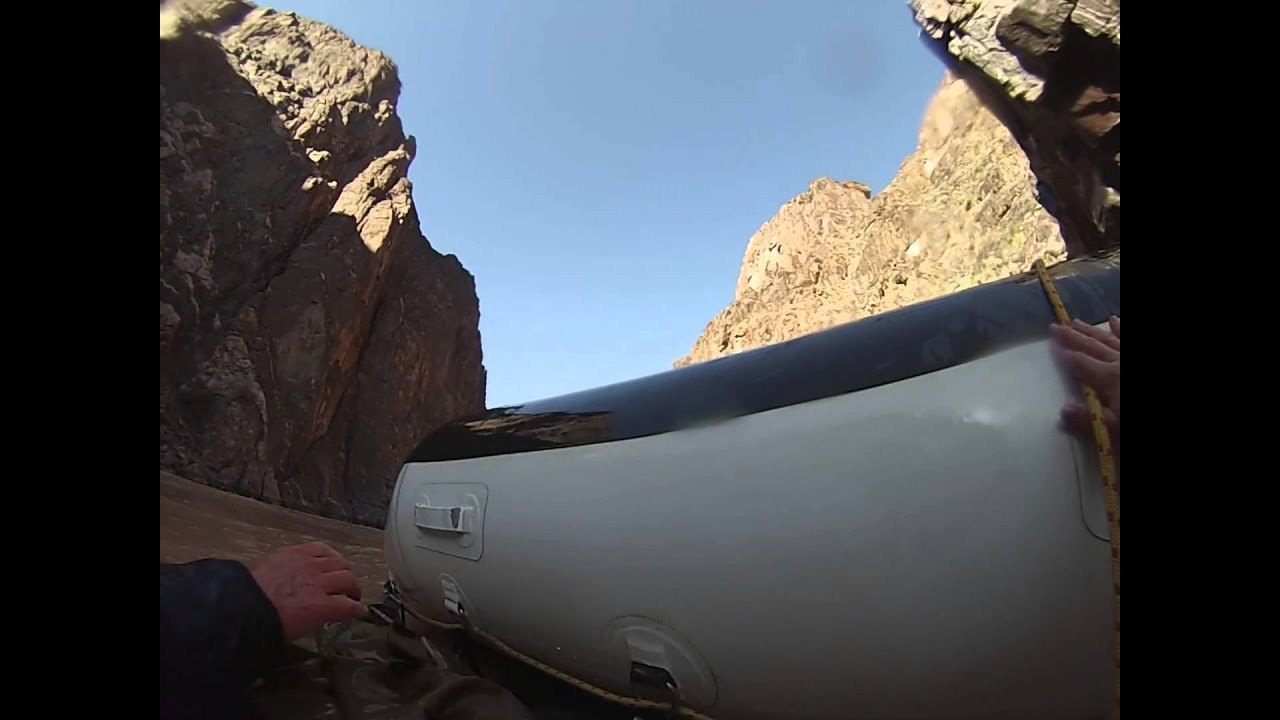 A fully-loaded,18-foot raft flips in Horn Creek Rapid on the Grand Canyon. How do you get it back upright?