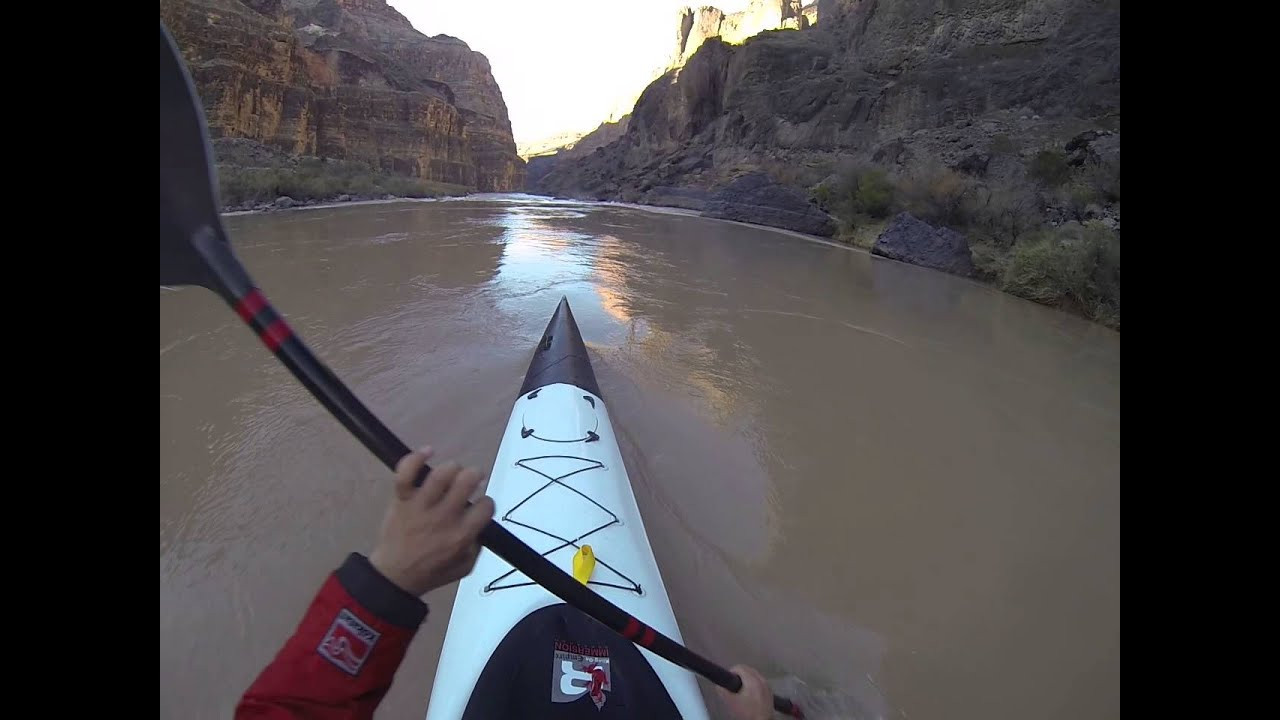 Ben Orkin's training run on Lava Falls in an Epic 18X Performance sea kayak. For the full story on his 37-hour, record-setting run down the Grand's 277 miles, click here: http://bit.ly/1BTKOWf