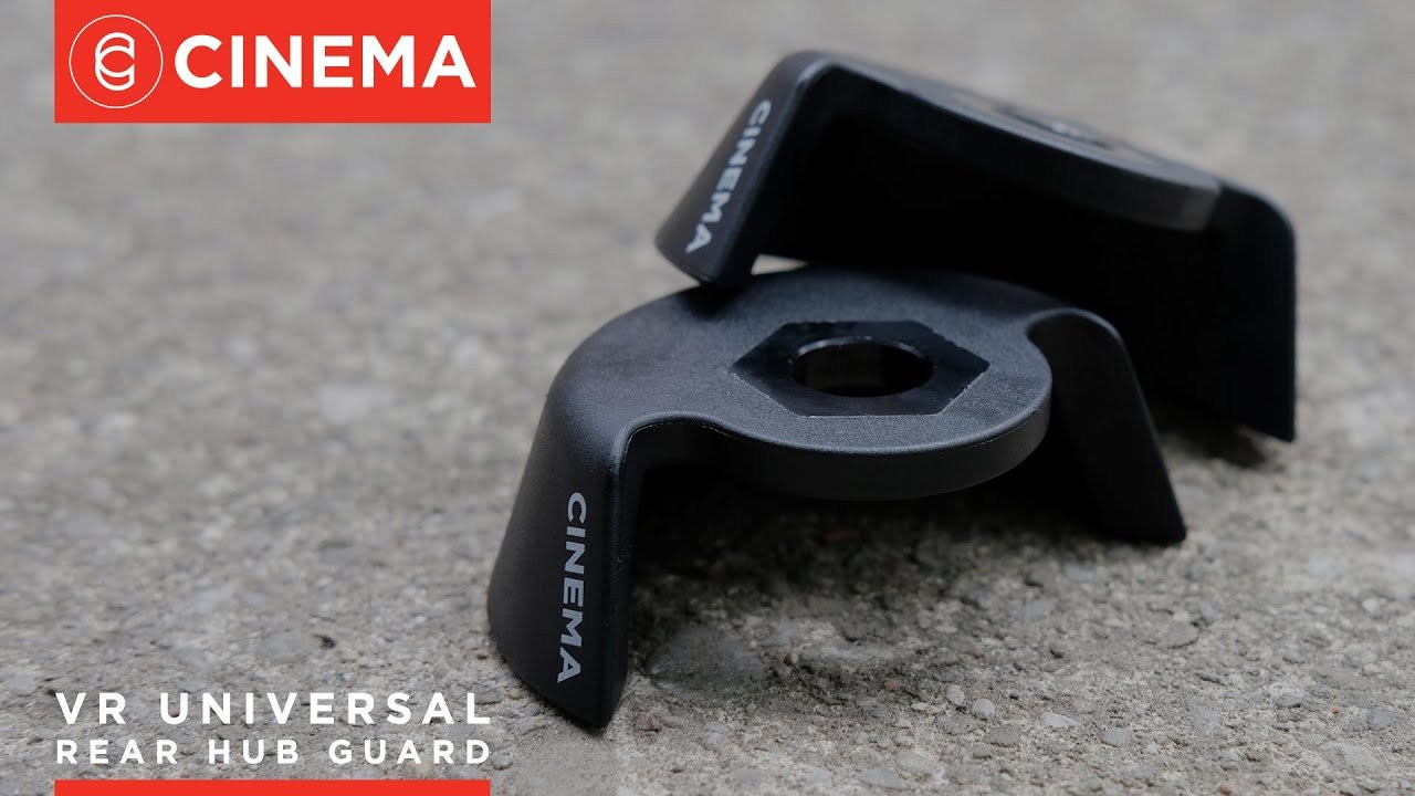 The Cinema VR (uniVersal Rear) hub guard is injection molded from an ultra-durable and fast sliding nylon composite. Designed to work with as many different rear hub and frame combinations as possible, the VR guard covers the drive side or non-drive side of your rear hub and protects it from grinds. Simply install outside the frame dropout, without replacing any hub hardware and without needing to space out your frame.<br /><br />Available worldwide at all finer bike shops and mailorders or from our webstore...<br /><br />https://cinemabmx.com/collections/hub-guards/products/vr-hub-guard<br /><br />Follow us @cinemabmx everywhere. Always tuned in.