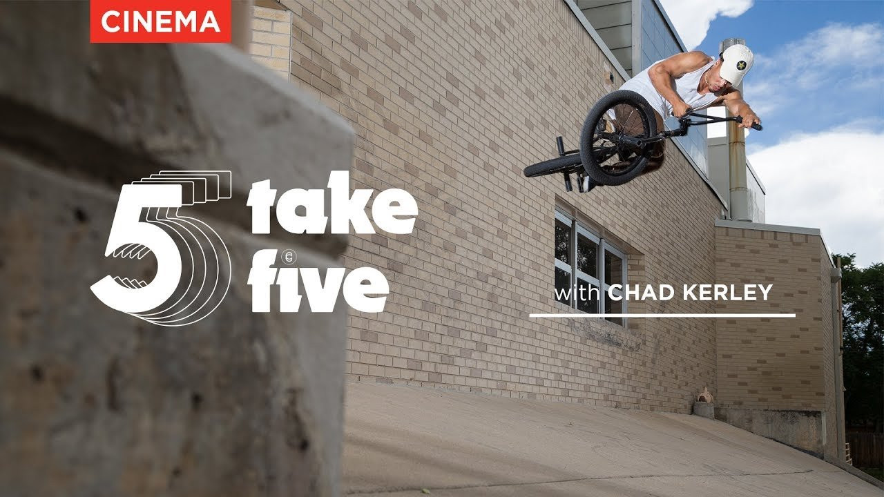 Take Five, a Cinema BMX series. This is your chance to ask the team what makes them tick.<br />Your favorite Cinema riders will Take 5 of your questions and share their insights right from the directors chair! <br />Second up, Chad Kerley, live from Brooklyn!<br /><br />Stay tuned and follow the whole squad to see who's up next, and for your chance to get your questions answered!<br /><br />@cinemabmx<br />@coreymartinezz<br />@chadkerley<br />@nathan88williams<br />@dakroche<br />@reynoldsfiend<br /><br />https://cinemabmx.com/<br />https://www.facebook.com/cinemabmx/<br />Follow us! @cinemabmx<br />Follow CK! @chadkerley