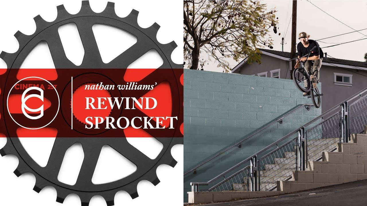 Check out Nathan Williams and Jameson chilling and cruising the streets in their temporary home of San Diego!<br /><br />The Nathan Williams' signature Rewind sprocket is a simple, strong and stylish 5 spoke design, available in bolt drive or spline drive, 25t/28t, in black or polished. #bekindrewind<br /><br />Shot and edited by Will Stroud