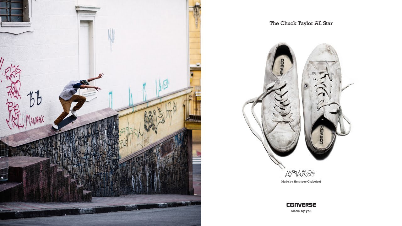 Henrique Crobelatti estreia a série de vídeos Made By You e desbrava de manual um pico que skatistas temem a andar com as quatro rodas no Centro de São Paulo.<br /><br />Converse CONS - Made By You<br /><br />#Converse #ConverseCons