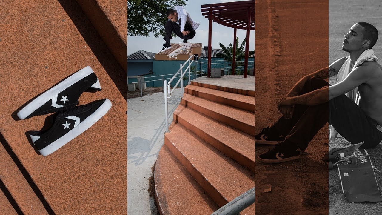Kauê Cossa pulando o corrimão de Nollie Frontside Heelflip com seu novo Converse Cons Breakpoint. Saiba mais aqui: http://converse.com.br/breakpoint/<br /><br />#Converse #ConverseCons