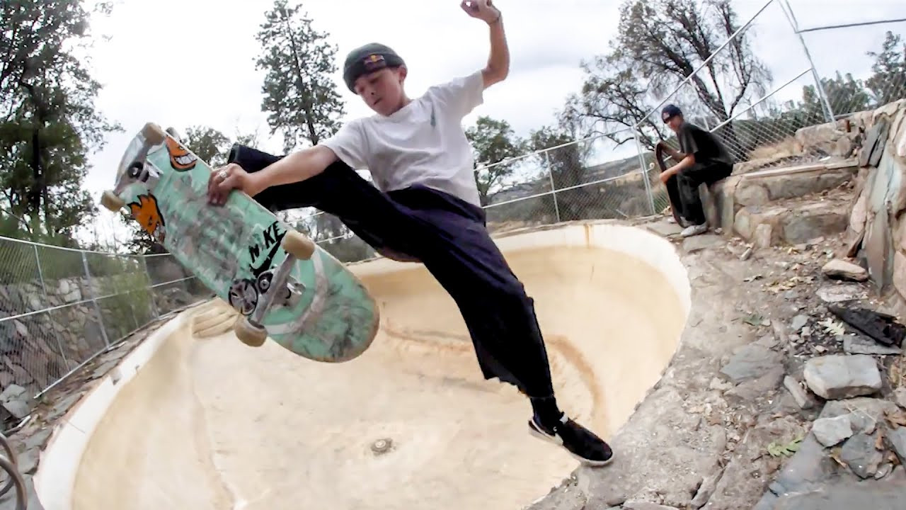 He might be young, but Gavin handles the City’s hills and carves up pools like a lifer. Age don’t mean nuthin’.<br /> <br /> Keep up with Thrasher Magazine here:<br /> http://www.thrashermagazine.com<br /> http://www.facebook.com/thrashermagazine<br /> http://www.instagram.com/thrashermag<br /> http://www.twitter.com/thrashermag