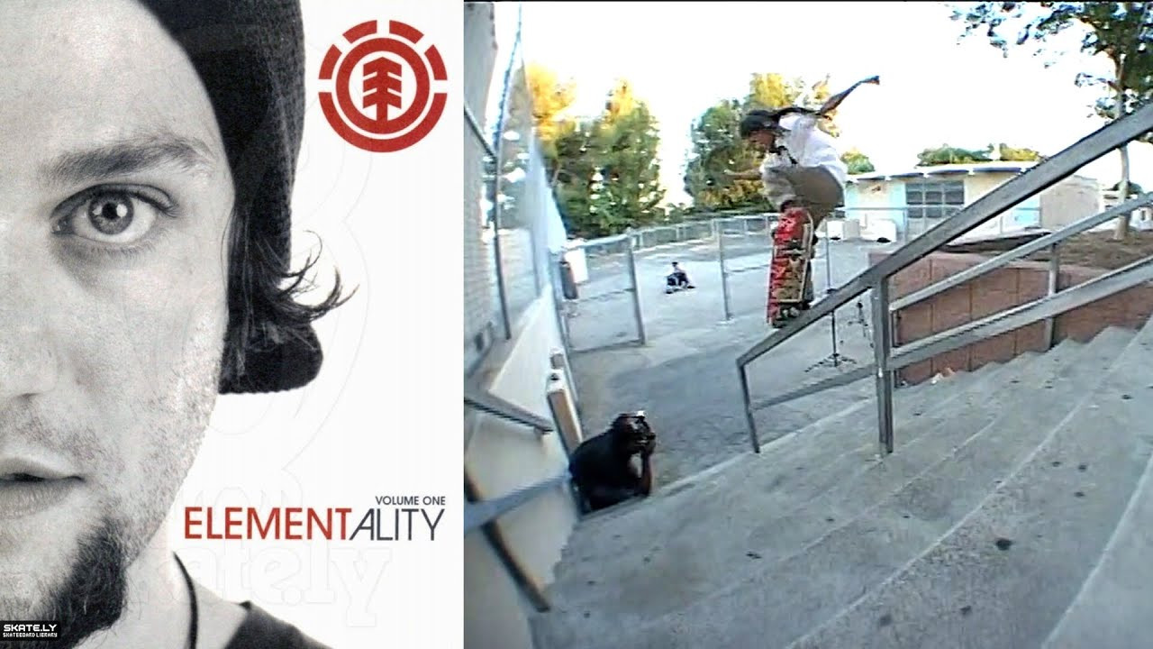 Element Skateboards Presents: “Elementality Volume One”<br /><br />Elementality, Volume One offers an introduction to the Element brand, philosophy and team. Volume One also takes you on tour across the U.S. and abroad with footage of the entire team including some of Element’s up and coming team riders.<br /><br />Video by Johnny Schillereff and Ricki Bedenbaugh for Element Skateboards. Featuring Ahbi Huston, Bam Margera, Brad Hoffman, Brent Atchley, Chris Senn, Collin Provost, Colt Cannon, Dallas Oberholzer, Dallas Rockvam, Danny Way, Devon Lamb, Erick Preis, Heroin Novak, Jake Rupp, Jef Hartsel, Jeremy Wray, Johnny Schillereff, Josh Rio, Justin Schulte, Levi Brown, Macho Nacho, Mike Vallely, Nyjah Huston, Soichiro Nakajima, Steve Faas, Tony Tave, Tosh Townend, Tyler Bledsoe and Vanessa Torres.<br /><br />Chapters<br />0:00:00 Intro<br />0:01:25 Opening Montage<br />0:02:44 Wind<br />0:02:59 Tosh Townend and Jake Rupp<br />0:06:34 Argentina<br />0:10:22 Ams<br />0:16:17 Water<br />0:16:32 Brent Atchley<br />0:22:09 Jeremy Wray<br />0:24:23 16mm Montage<br />0:27:32 Fire<br />0:27:45 Colt Cannon<br />0:30:36 Vanessa Torres<br />0:32:41 Earth<br />0:32:56 On The Road<br />0:36:58 Bam Margera<br />0:42:37 Nyjah Huston<br />0:46:18 Outro<br />0:48:00 Credits<br /><br />0:51:34 Europe Element<br />0:53:59 Hawaii Photo Shoot<br />1:00:15 Elemental Awareness<br />1:03:25 Mike V and Collin Provost in Watts<br />1:06:18 Frontline Skatepark<br />1:08:02 Nyjah at Tampa AM<br />1:09:39 Skate Camp<br />1:16:06 Elementality Photo Shoot<br /><br />1:20:31 Rise Up, Element Europe Video<br />1:21:37 Villa Villa Cola<br />1:24:30 Drive TV<br />1:30:55 Weenabago Projekt<br /><br />If you have Proper Skate Videos Digitized VHS Tapes or DVDs, please feel free to join our Discord Server and help us to Archive old physical Skate Videos.<br /><br />Odysee: https://odysee.com/@SkateVideoLibrary<br />Discord: https://discord.me/skatevideolibrary<br /><br />Video: 960x720p, 59.94fps, 6000 kbps<br />Audio: Stereo, 48.0 kHz, 128 kbps
