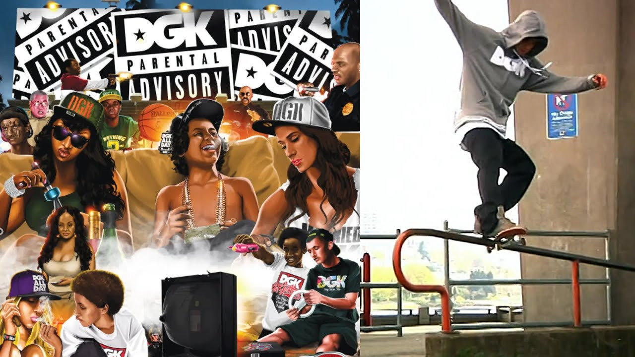 DGK Skateboards Presents: “Parental Advisory”<br /><br />The Full Length DGK Film!!<br /><br />Video by Randal Kirk II and Aya Nakano for DGK Skateboards. Featuring Dane Vaughn, Derrick Wilson, Dwayne Fagundes, Jack Curtin, Josh Kalis, Keelan Dadd, Lenny Rivas, Marcus McBride, Marquise Henry, Rodrigo TX, Stevie Williams and Wade Desarmo.<br /><br />Chapters<br />00:00 Intro<br />02:31 Wade Desarmo<br />07:03 Josh Kalis<br />11:21 Marcus McBride<br />15:56 Marquise Henry<br />20:11 Dane Vaughn<br />22:11 Rodrigo TX<br />26:51 Derrick Wilson<br />29:15 Dwayne Fagundes<br />31:48 Keelan Dadd<br />37:52 Lenny Rivas<br />41:54 Jack Curtin<br />47:32 Stevie Williams<br />58:49 Credits<br /><br />If you have Proper Skate Videos Digitized VHS Tapes or DVDs, please feel free to join our Discord Server and help us to Archive old physical Skate Videos.<br /><br />Odysee: https://odysee.com/@SkateVideoLibrary<br />Discord: https://discord.me/skatevideolibrary<br /><br />Video: 1280x720p, 59.94fps, 6000 kbps<br />Audio: Stereo, 48.0 kHz, 128 kbps