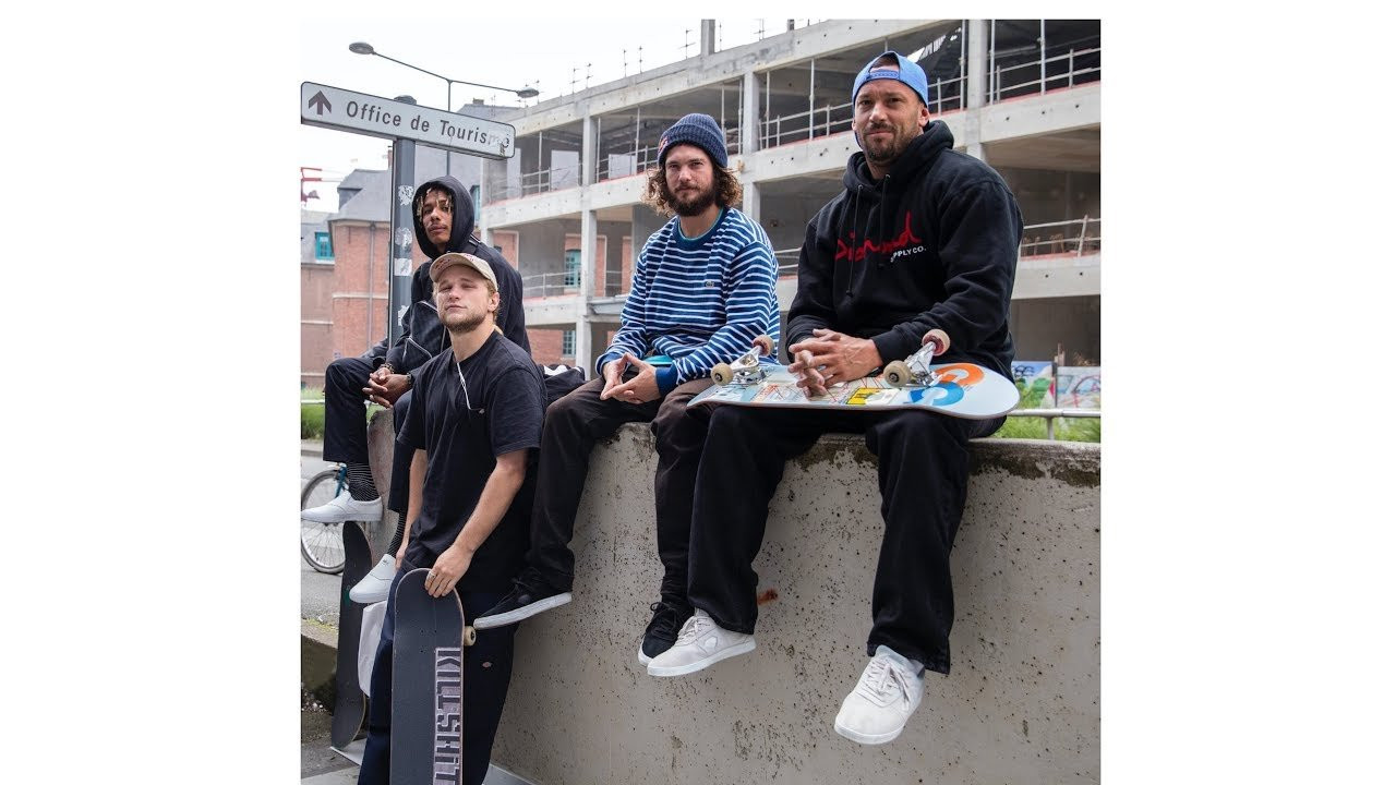 The Diamond Footwear team took off overseas to hit the streets of France and England. Torey Pudwill, Brandon Biebel, Jamie Foy and Boo Johnson did some press, some demos but most importantly had a great time skateboarding. <br /><br />For more information on Diamond Footwear follow:<br /><br />@DiamondFootwear<br /><br />To keep up with the team follow:<br /><br />@ToreyPudwill<br />@BrandonBiebel<br />@JamieFoy<br />@BooJohnson<br /><br />This video was brought to you buy:<br /><br />@SpanishMikeTv<br />@LamboAustin<br />@Diamondsupplyco<br /><br />www.Diamondsupplyco.com