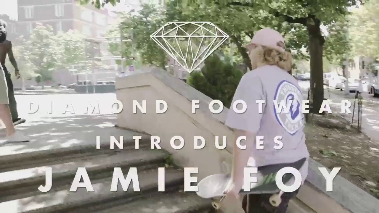 All around ripper Jamie Foy is the newest addition to the footwear team. He came through big in the Bronx during Diamond Footwear's NYC trip. #DiamondFootwear #DiamondLife <br /><br />Video: <br /><br />Erik Bragg | @thisguysthelimit <br /><br />Additional video:<br /><br />R.B. Umali | @RbUmali<br /><br />Felix | @onefelix