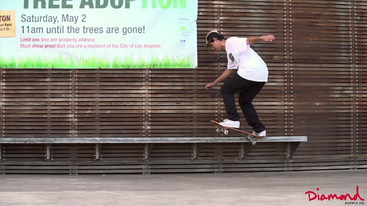Diamond Hardware Team Rider JP Souza with a shuvit to frontside crooked grind nollie bigspin heelflip out.<br /><br />Follow Diamond Supply Co @diamondsupplyco<br />Follow JP @JP_Souza<br /><br />Sequence by @seutrinh