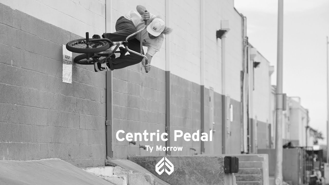 BUY NOW - https://kingdom-eu.store/products/centric-pedal-black<br /><br />https://eclatbmx.com/products/pedals/centric-pedals/<br /><br />Our Centric Pedal features an overall larger platform area which is then moved closer to the crank arm by removing the 15mm wrench flat. By doing this we are not only able to create a stronger pedal spindle, but also allow you a wider choice of foot positioning over a regular pedal. The Centric uses a narrow profile and unique shape with deeper pins making it super grippy and durable even after heavy grind wear. Already being ridden by Ty Morrow, Felix Prangenberg, Bruno Hoffmann and many of the PRO team, the Centric Pedal is arguably our best feeling pedal to date…<br /><br />SPECS<br />MATERIAL Injection moulded nylon/fibreglass<br />SIZE 9/16″<br />BEARINGS Loose ball<br />COLOURS Black, Grey, Classic Blue<br />WEIGHT 415g (14.6oz) (per pair)<br /><br />FEATURES<br />- Large platform pedal designed together with input from Eclat PRO team riders Felix Prangenberg and Jordan Godwin<br />- Eclat exclusive oversize spindle design and unique crankarm interface with 6mm hex and without wrench flat<br />- Overall wider pedal body and more inward foot position to aid with crankarm grinds and aerial tricks<br />- Reinforced pins for improved traction and durability<br />- Low profile design with thicker ribs for added support<br /><br />WEIGHT<br />415g (14.6oz) (per pair)<br /><br />Featuring Ty Morrow. Filmed by Calvin Kosovich.<br /><br />https://eclatbmx.com/