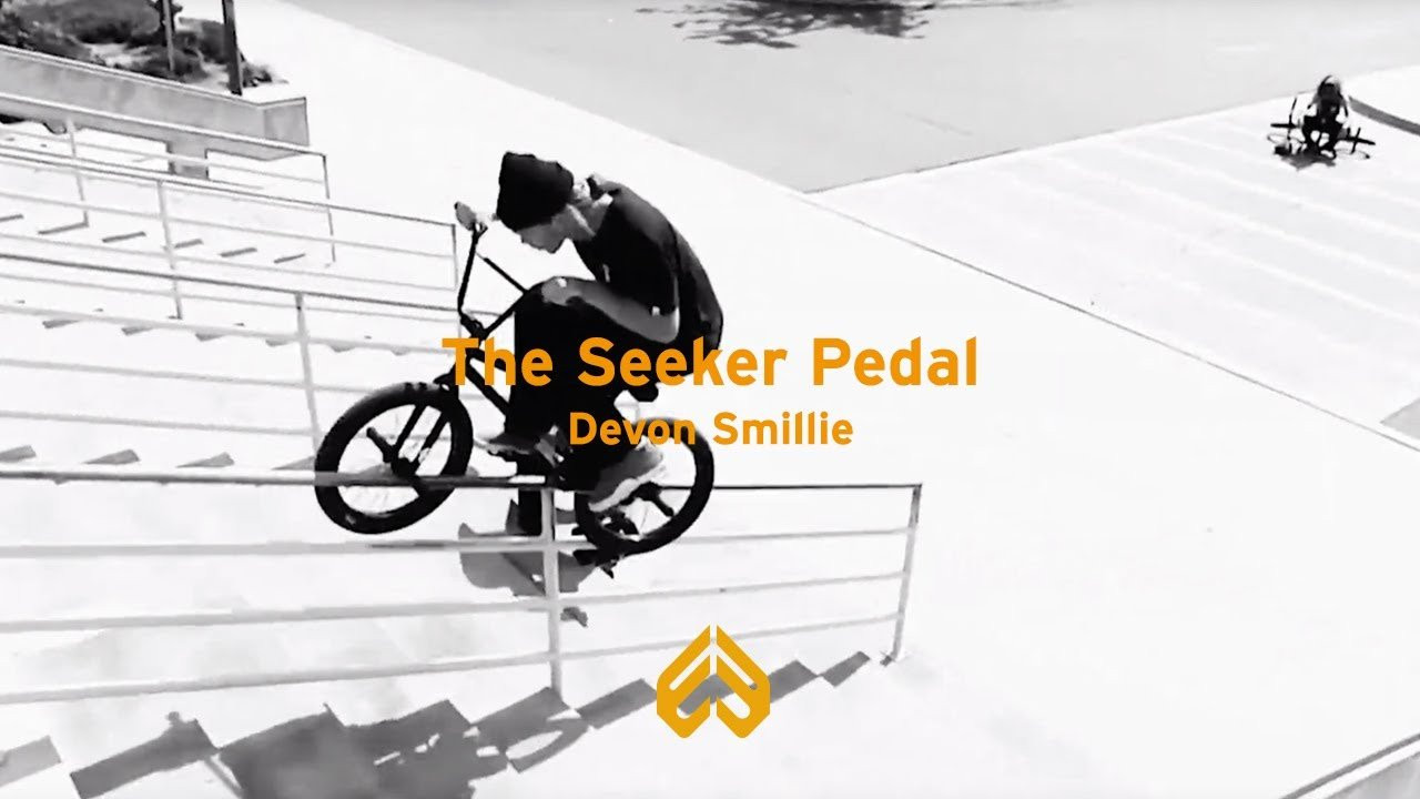 https://eclatbmx.com/the-seeker-pedal/<br /><br />The Seeker Pedal was born out of desire and need. Many of the Eclat PRO team including Devon Smillie asked for a pedal with a larger platform than most, but with a slightly thinner profile.<br /><br />Using twin sealed bearings and a bushing for extra support, the Seeker pedal’s design allowed us to enlarge the size of the axle and make it stronger than your typical unsealed pedal, and also much smoother and longer-lasting.<br /><br />The Seeker Pedal and additional replaceable Seeker Pedal bodies are available now.<br /><br />http://eclatbmx.com/products/pedals/seekerpedals/<br /><br />https://eclatbmx.com/