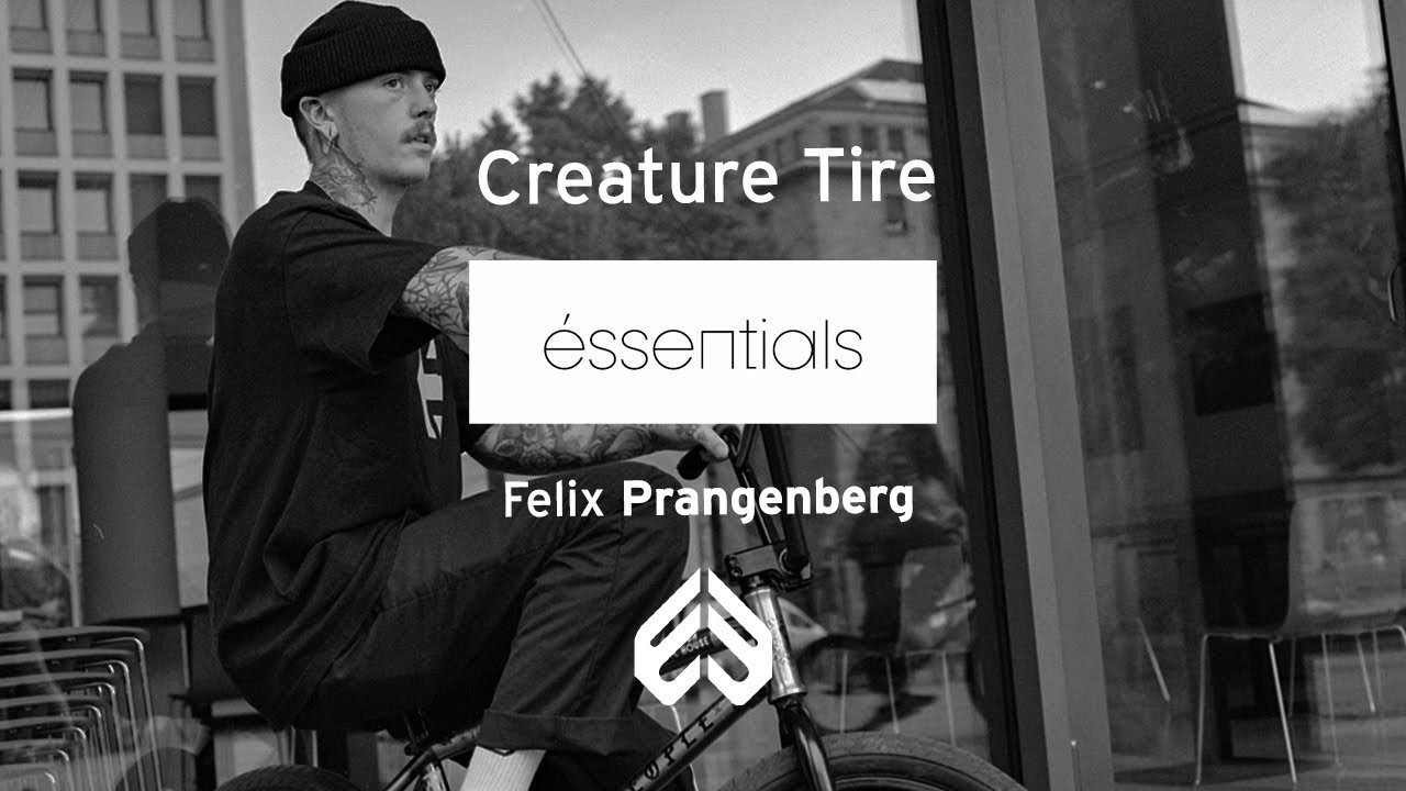 CREATURE TIRE OUT NOW - https://eclatbmx.com/products/tires/creature-tire/<br /><br />Our aim when designing a product is that it suits the needs of the rider so well that it becomes something they simply cannot live without. éssentials is a new series exploring the Éclat products that our team ride, and why they put their trust in those products. Part one kicks off with German sensation Felix Prangenberg and his new signature CREATURE Tire which is available worldwide this month.<br /><br />https://eclatbmx.com/