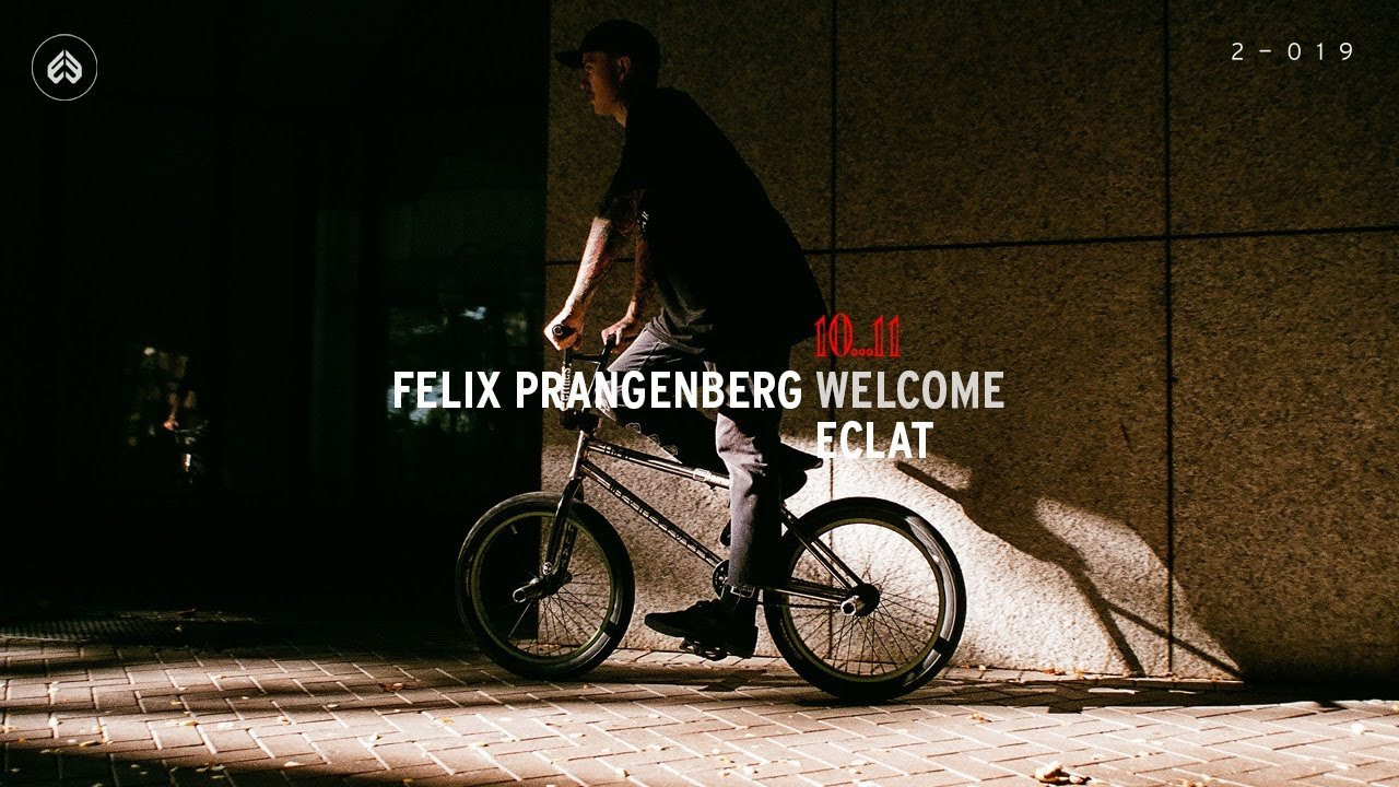 As one year comes to a close, a new one begins, and we couldn’t be more hyped to have Felix Prangenberg officially part of the Eclat team heading into 2020. Now the newest member of a heavy-hitting team containing some of the most legendary and talented riders in BMX, Felix has found his rightful home.<br /><br />Filmed & edited by David Schaller.<br /><br />http://eclatbmx.com/