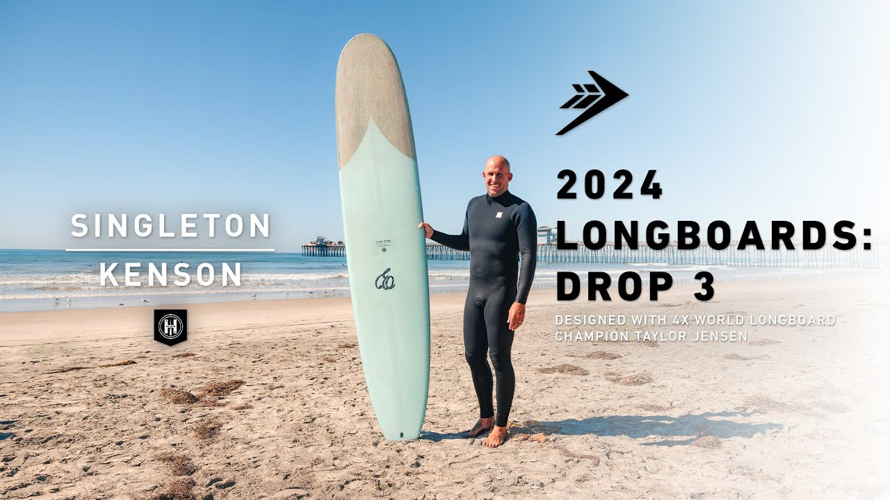 Introducing the all-new Singleton in Helium Technology, designed by Stu Kenson with 4x World Longboard Champion Taylor Jensen. Press play below to learn more about the classic California longboard shape from Taylor, who is riding a 9'4" in this video.<br /><br />Shop the Singleton in the USA: https://bit.ly/40BhU29<br />Shop the Singleton in AUS/NZ: https://bit.ly/3O1FCgr<br />Shop the Singleton in the EU: https://bit.ly/3YZF00U<br />Shop the Singleton in the UK: https://bit.ly/4eisiz3<br /><br />With a blessing and introduction from Dan Mann, Taylor and Stu went to work on designing a modern nose rider that Taylor has been riding on the World Longboard Tour in 2024.<br /><br />Featuring a wide single concave nose and a tucked hard edge square tail, this board allows long boarders of all levels to 'Hang 10' and turn like a pro without compromising on the agility and ease of owning a lighter longboard. The wide point adds stability on the tip while that tucked hard edge in the tail makes accelerating off the bottom and cutting back a sinch.<br /><br />With bottom contours that gently flow from single concave in the nose to a slightly rolled bottom thru the middle and flat out the tail, this board is very user friendly, holding nose rides in the steepest of sections, transitioning easily from rail to rail and trims like a dream.<br /><br />Follow us on Instagram:<br />https://www.instagram.com/firewiresurfboards<br />https://www.instagram.com/taylorjensentj<br />https://www.instagram.com/sk_shape