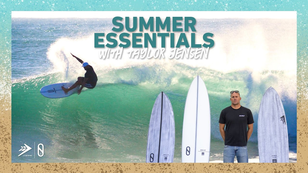 Ever wonder what our crew keeps in their everyday quiver? Watch Summer Essentials with Taylor Jensen, the first episode of our team's favorite shapes and accessories for the 2024 season, so they're ready to make the most of summer.<br /><br />This episode features the World Longboard Champion's favorite midlengths - a 7'6" Boss Up in I-Bolic Technology designed by Dan Mann, a 6'8" Boss Up in I-Bolic Technology with Volcanic Lamination designed by Dan Mann, and a 6'8" Sunday in Helium Technology designed by Rob Machado.<br /><br />Explore more here: https://bit.ly/3Uyxnv5