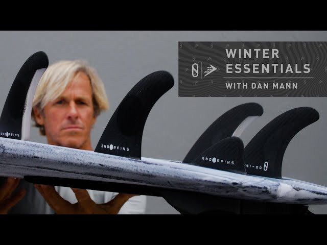 Press here: https://bit.ly/3u78Q6Y for much more from Dan Mann<br /><br />Dan Mann's Winter Essentials quiver breakdown: <br /><br />The Sweet Potato - The shortest, fattest and flattest shape you'll ever ride, the Firewire Surfboards Sweet Potato in Helium Technology by Dan Mann is Dan's ultimate groveler. Waves Shin high to head high, there isn't a faster board for higher trim lines, easy takes offs and unrivaled speed in open faced waves. The swallow tail and hip bump enable uncommon turning ability for a shape so flat, wide and fast, and Helium Technology enables better speed generation than any other board build at Surf Shops today. <br /><br />The Mashup - Surfboard designing minds combined, the Firewire Surfboards Mashup in Helium Technology is the best of Dan Mann's Dominator and Rob Machado's Seaside combined into the ultimate performance hybrid. <br /><br />The FRK - Kelly Slater's performance round tail, the Slater Designs FRK in I-Bolic Technology has three separate point software flex control for powerful surfing in powerful waves. An I-Beam down center gives unrivaled break strength and high density foam at the rails enable flex and springbuck during turns. Kelly's favorite shape from Surf Ranch to J Bay and Beyond, Dan Mann designed the FRK to hold in round pocketed waves, waist high to well over head. <br /><br />The FRK+ - A squash tailed update to Kelly's popular FRK, The Slater Designs FRK+ in I-Bolic Technology is optimized for versatility across all high performance conditions. If you're looking for an everyday shortboard for performance surfing in California, the FRK+ is your one board quiver this Winter.
