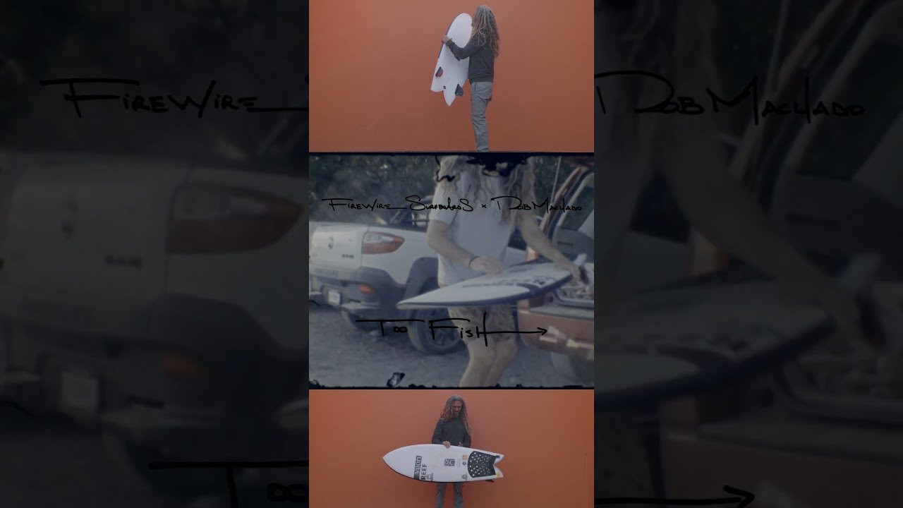 Find the 'Too Fish' - https://bit.ly/RobMachadoTooFish<br /><br />The "Too Fish" is Rob Machado's new Fish design, built in Firewire Surfboards Helium Technology.