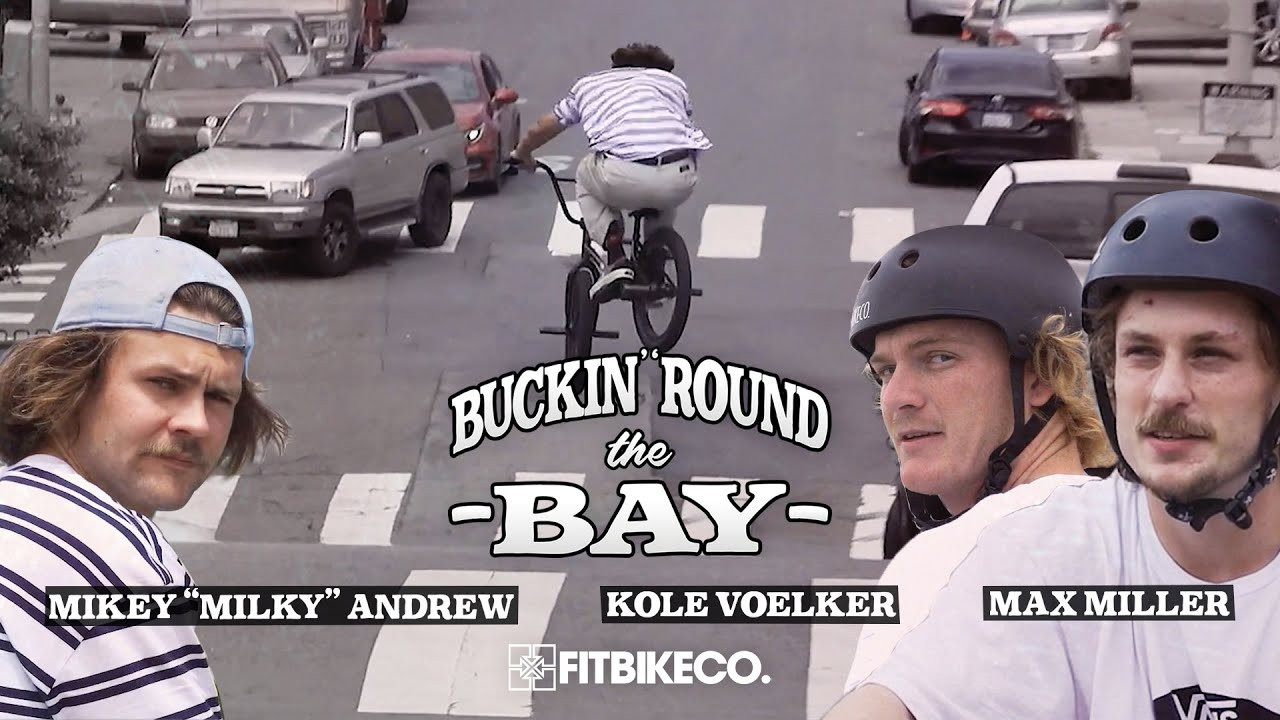 The thing about Young Bucks is... they travel in small herds. And this one was spotted in NorCal buckin' the place up! Max Miller, Kole Voelker and Mikey "Milky" Andrews took a four day jaunt to the Bay Area to show you what their new frame and bars are built for. Wild Game Alert. <br /><br />Young Buck Frame: https://fitbikeco.com/shop/frames/young-buck-frame/<br />Young Buck Bar: https://fitbikeco.com/shop/bars/fit-young-buck-bar/<br /><br />Film/Edit: Stew Johnson