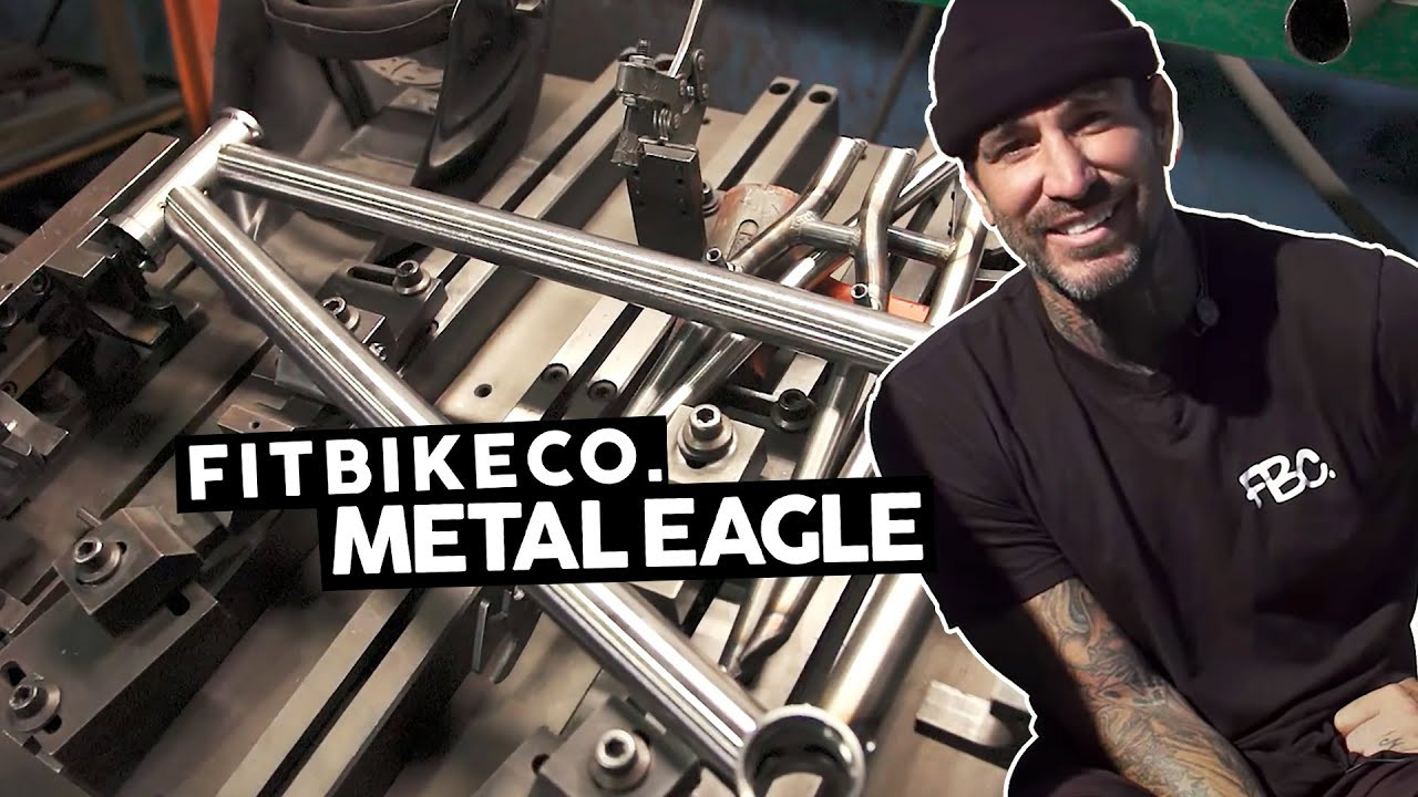 S&M/FITBIKECO. Production Manager Jason Ball walks you through Cory Nastazio's signature FITBIKECO. METAL EAGLE frame, which will be made right here in our Santa Ana, California machine shop.<br /><br />The first run will come in Matte Black or Gloss Clear and in 21″, 21.25″, 21.5″ TT lengths (the frame will also be available in 21.75" and 22" in a couple months). It's long... strong, and down to get dirty on!<br /><br />You can pre-order a Metal Eagle between now and Friday, April 28, 2023 to make sure you get the TT and color combo you want, so hit up your favorite shop, mail order or visit https://fitbikeco.com/shop/frames/cory-nastazio-sig-metal-eagle-frame/ to get yours on lock before April 28!