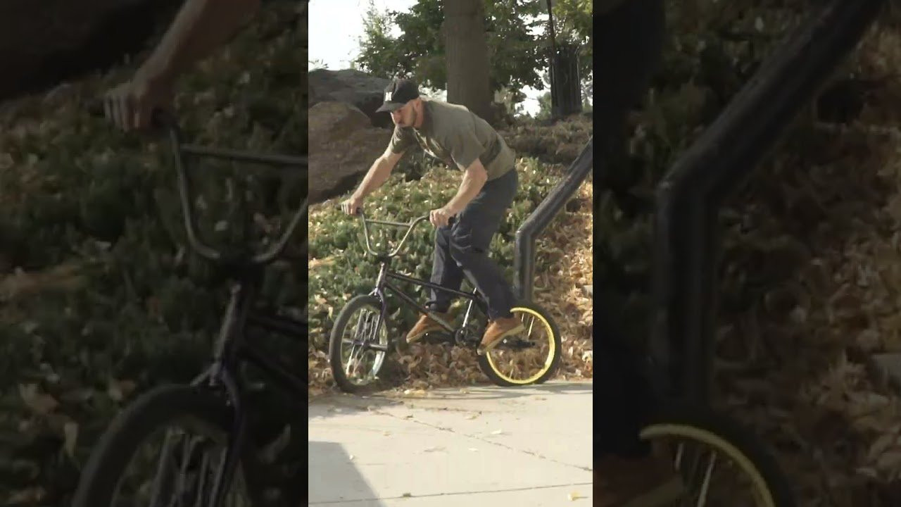 Ethan is ready for the conference championships with new plays like this nollie to crankslide 🔥🔥🔥<br /><br />#bmx