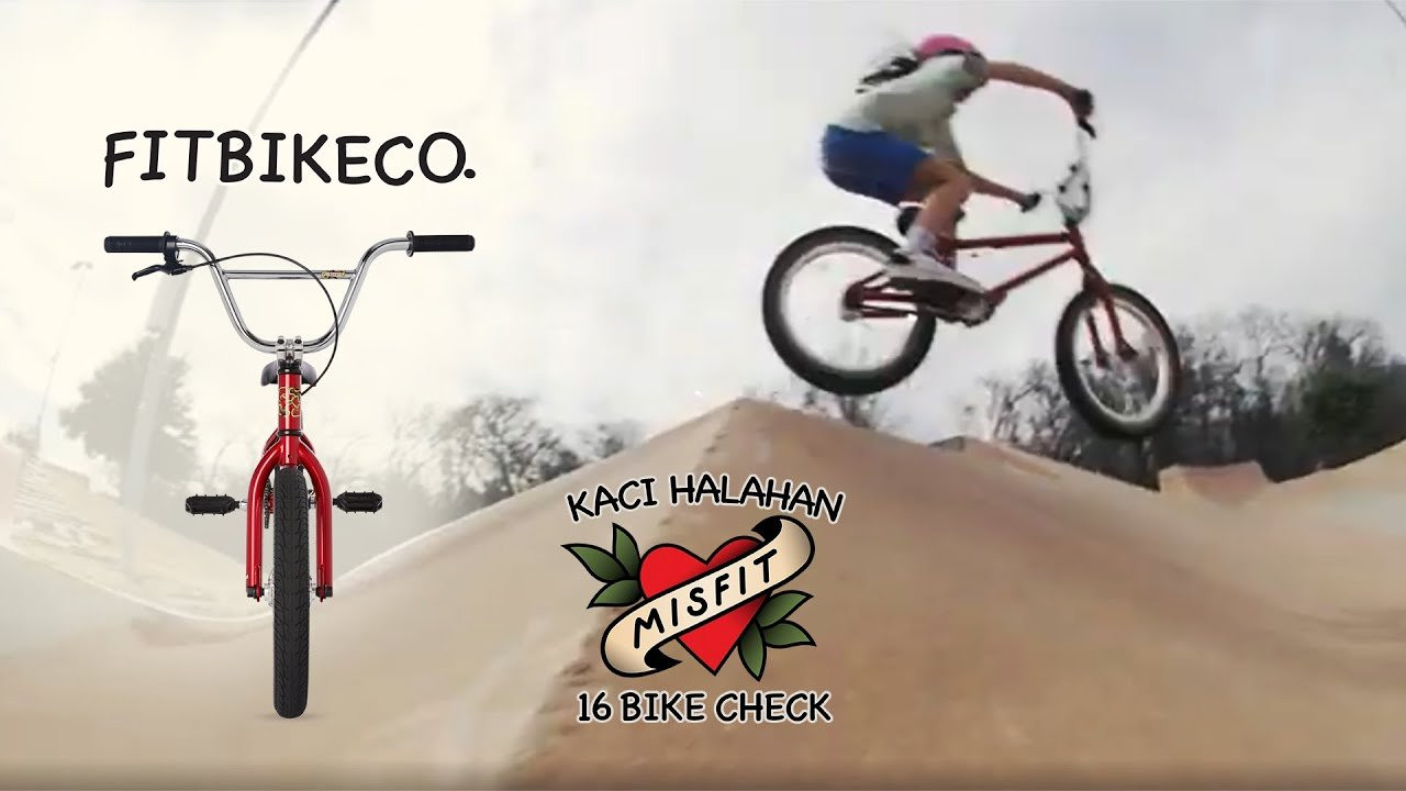 Kaci shares some custom modifications to her MISFIT 16! Take a closer look at this sweet, little sailor-inspired bike - which comes in Red Rum (https://fitbikeco.com/shop/bikes/misfit-16-red-rum/) as shown and in Bone (https://fitbikeco.com/shop/bikes/misfit-16-bone/).<br /><br />For more 18 Inch and Under content, follow misFIT BMX on Instagram at: https://www.instagram.com/misfitbmx/<br /><br />Featuring: Kaci Halahan<br />Film/Edit: Stew Johnson
