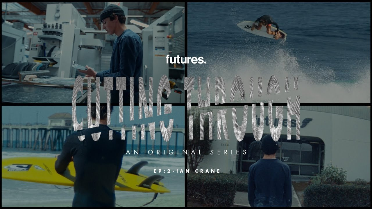 On this episode of Cutting Through, Luke links up with pro surfer and backside stalefish master, Ian Crane. He visits Vince Longo and Luke at the Futures' warehouse and gets the low-down on what goes on in the factory. After, Ian and Luke head to Southside of the HB Pier to test the new revamped version of the Rasta twin+1. Ian explains the feeling he felt with the refined Vector foil and then adventures to Indo to test them in some real waves.
