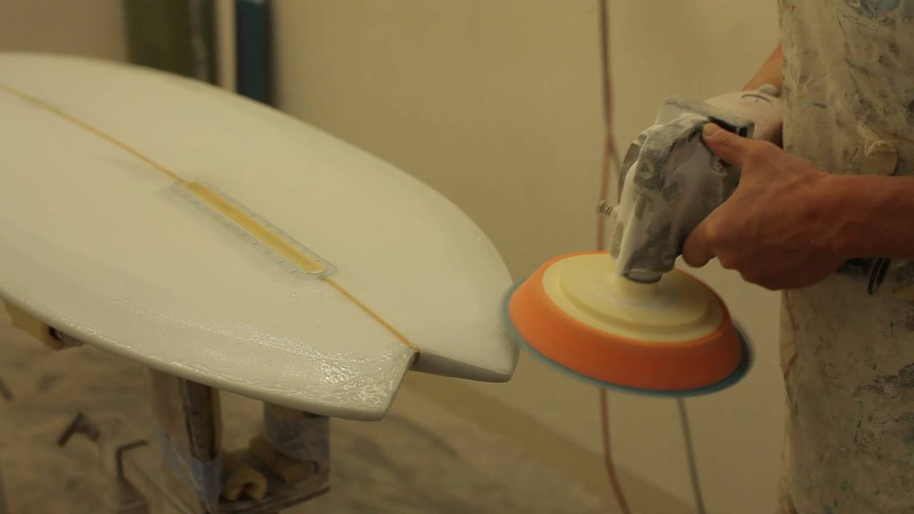 Instructions on how to glass and sand with a 1Shot.