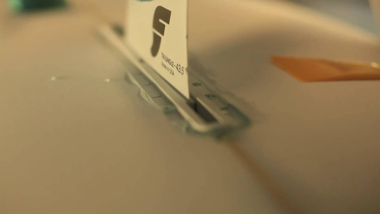 Instructions for setting an ILT box into your board using a Futures 1shot.