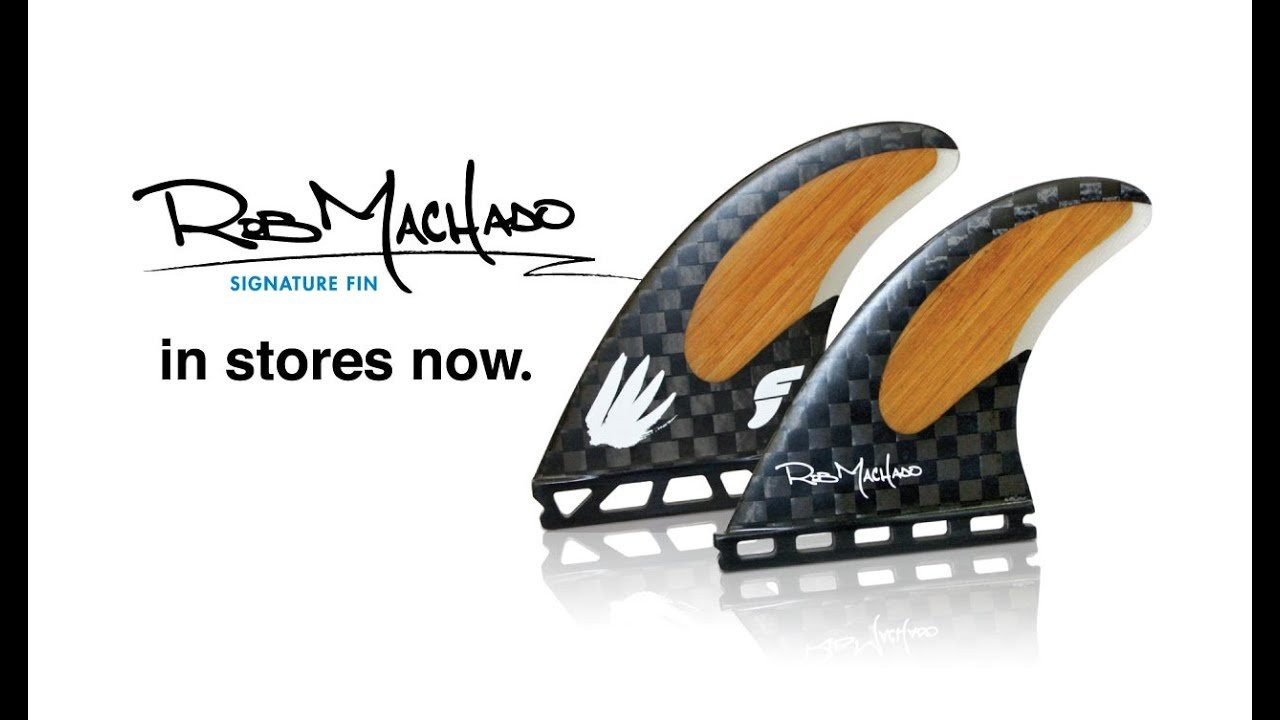 Rob's fin uses renewable, fast growing, bamboo representing a step forward for our environment. The light and resilient carbon bamboo matrix stores and releases energy for fast and explosive surfing.