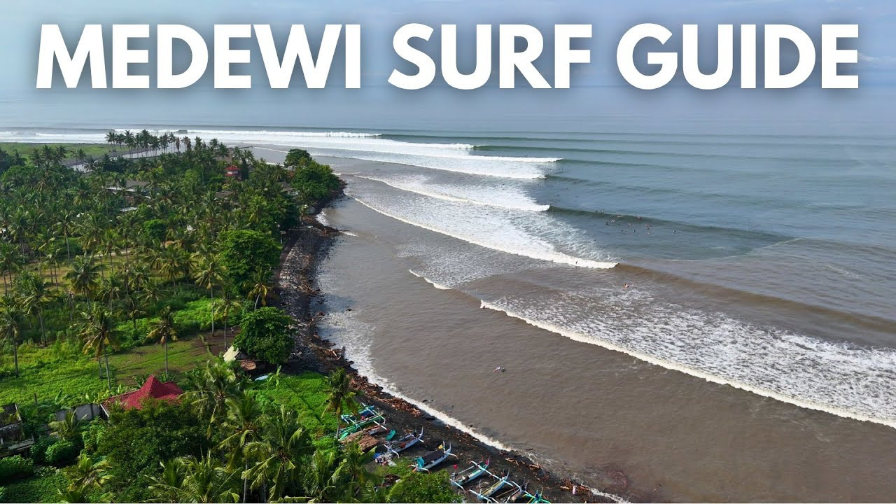 We were lucky enough to spend 5 weeks in the Medewi area of Bali at the start of this year, and decided to create this surf guide to help other surfers have the best experience when they visit Medewi.<br /><br />Chapters:<br />0:00 Intro<br />0:36 Medewi Overview<br />1:03 Entering & Exiting The Wave<br />1:28 Tips & Tricks<br />2:12 Nearby Waves<br />2:50 Places To Stay<br />2:26 Places To eat<br />3:28 Things To Do<br />3:50 Outro<br /><br />All footage taken by ourselves.<br /><br />If you enjoyed this video, you may like our Uluwatu Surf Guide here: https://youtu.be/QEZwp00h6LQ<br /><br />Looking for a premium wetsuit without the cost? Follow this link for a discount on all Srface wetsuits: https://srface.myshopify.com/PEJUNN<br /><br />If you like the content, please subscribe to the channel here: http://bit.ly/2NPrV5H<br /><br />IF YOU WANT TO CREATE SURF VIDEOS LIKE THIS CHECK OUT THE GEAR WE USE FROM AMAZON: <br /><br />Our camera: https://amzn.to/3XHjiMe <br />Our drone: https://amzn.to/3HauKJg <br />Our main lens: https://amzn.to/3Jo9qCU <br />Our other lens: https://amzn.to/3Ji9XWW <br />Our main tripod: https://amzn.to/3Y6yUZG <br />Our second tripod: https://amzn.to/3Hh9EsJ <br />Our second tripod head: https://amzn.to/3WPpsbQ <br />Our camera bag: https://amzn.to/3HdvTzH <br />The laptop we edit on: https://amzn.to/3Hdwb9L <br />Our external hard drive: https://amzn.to/3Y2lJc0 <br /><br />_____________________________<br /><br />Social media accounts:<br />Instagram: https://www.instagram.com/global.zoo.co/?hl=en<br />Facebook: https://www.facebook.com/Global.Zoo.Co<br /><br />_____________________________<br /><br />DISCLAIMER <br />Some of the links above are affiliate links, where I earn a small commission if you click on the link and purchase an item. You are not obligated to do so, but it does help fund these videos in hopes of bringing value to you! <br /><br />#Surfing #Indonesia #Medewi #SurfGuide #GlobalZoo