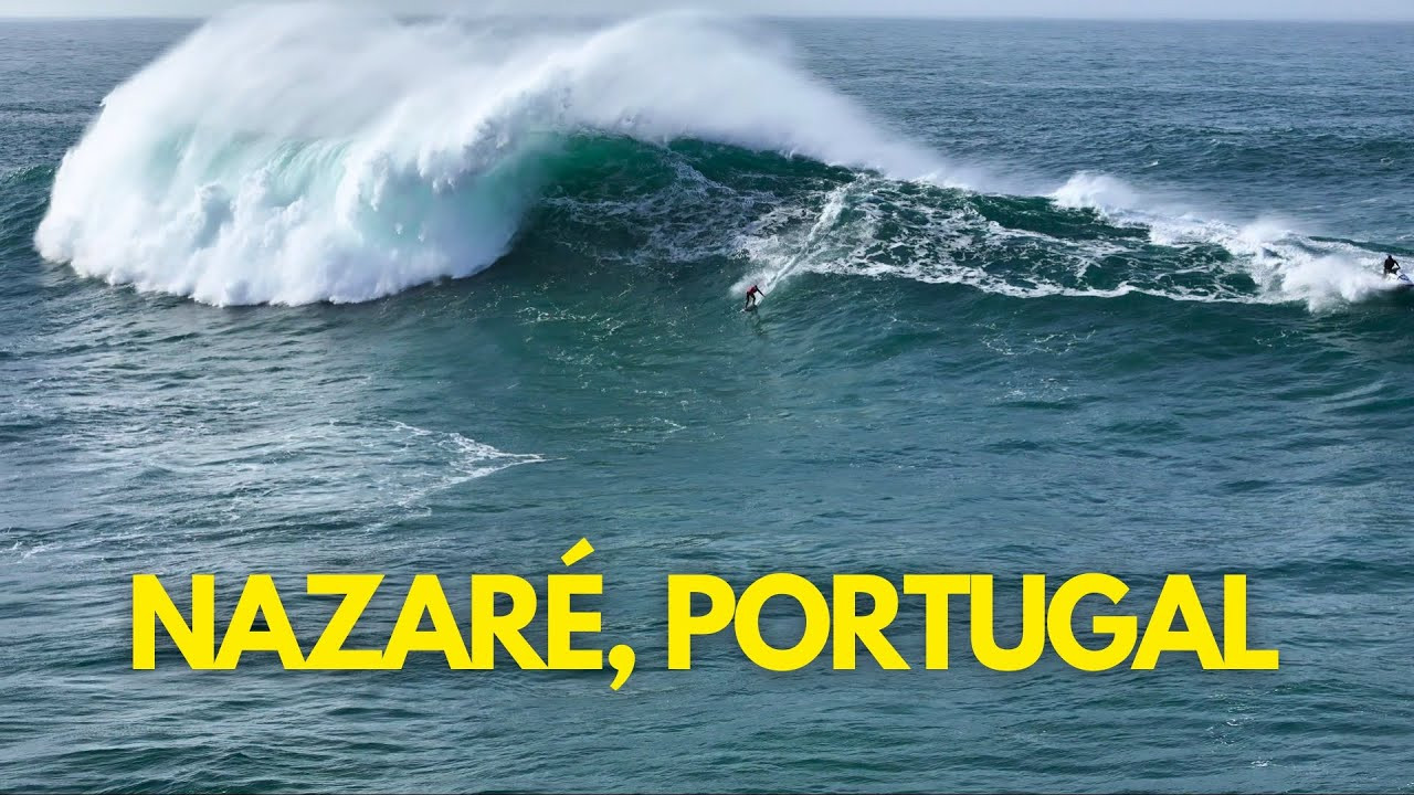 Nazaré is home to the biggest waves in the world, and even though this particular day wasn't at XXL size, there was some pretty serious power out in the lineup.<br /><br />If you like the content, please subscribe to the channel here: http://bit.ly/2NPrV5H<br /><br />IF YOU WANT TO CREATE SURF VIDEOS LIKE THIS CHECK OUT THE GEAR WE USE FROM AMAZON: <br /><br />Our camera: https://amzn.to/3XHjiMe <br />Our drone: https://amzn.to/3HauKJg <br />Our main lens: https://amzn.to/3Jo9qCU <br />Our other lens: https://amzn.to/3Ji9XWW <br />Our main tripod: https://amzn.to/3Y6yUZG <br />Our second tripod: https://amzn.to/3Hh9EsJ <br />Our second tripod head: https://amzn.to/3WPpsbQ <br />Our camera bag: https://amzn.to/3HdvTzH <br />The laptop we edit on: https://amzn.to/3Hdwb9L <br />Our external hard drive: https://amzn.to/3Y2lJc0 <br /><br />_____________________________<br /><br />Social media accounts:<br />Instagram: https://www.instagram.com/global.zoo.co/?hl=en<br />Facebook: https://www.facebook.com/Global.Zoo.Co<br /><br />_____________________________<br /><br />DISCLAIMER <br />Some of the links above are affiliate links, where I earn a small commission if you click on the link and purchase an item. You are not obligated to do so, but it does help fund these videos in hopes of bringing value to you! <br /><br />#Surfing #Nazaré #portugal