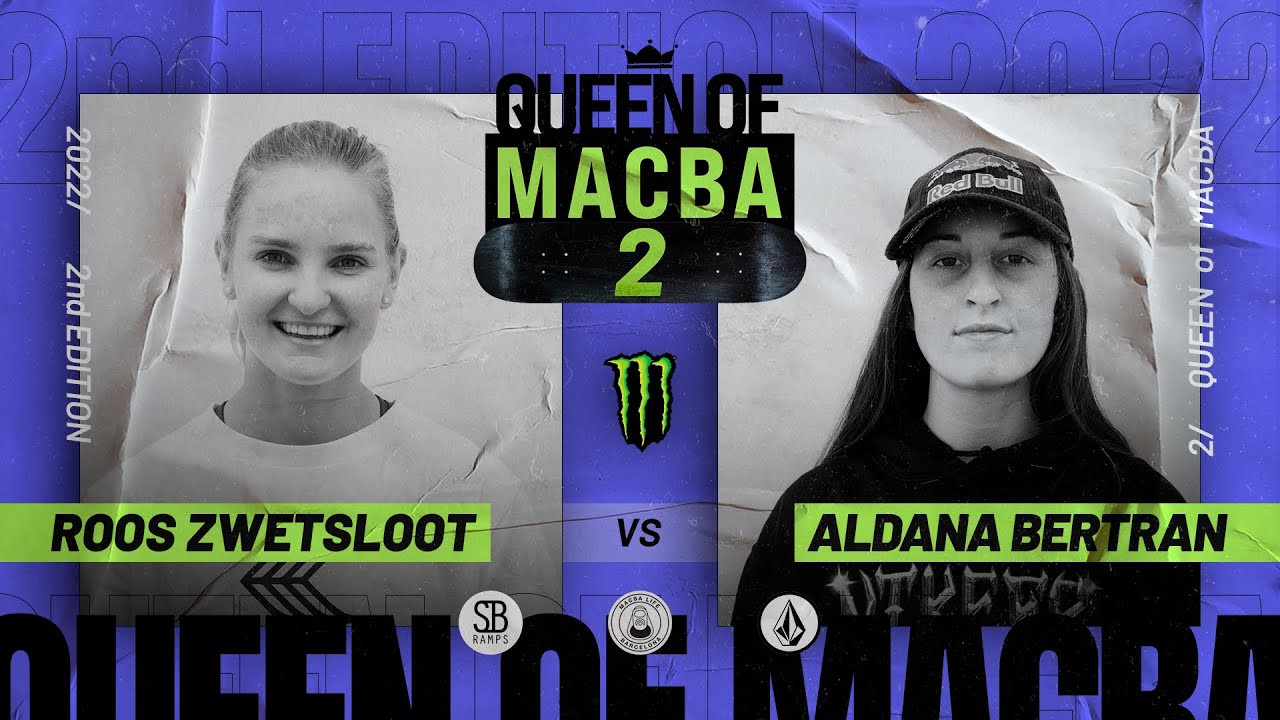 Queen of Macba is a game of skate where anything in the plaza count (ledge, stairs etc...) <br />It's one attempt each until the word MACBA is spelled out. <br />Spots must be alternated when in command, so you cant pick the same spot two times in a row. <br />Defence has 2 tries and 3 tries on the last letter.<br />The picnic table must be used one time in the game.<br /><br />Featured skaters: Roos Zwetsloot, Aldana Bertran<br /><br />Video: @entresuelofilms<br /><br />Skateboarding in MACBA<br />https://www.macbalife.com/shop<br />http://www.facebook.com/MacbaLife<br />http://www.instagram.com/MacbaLife