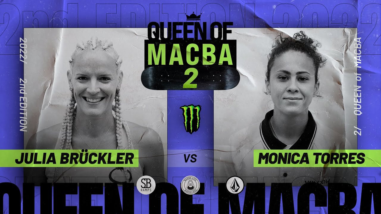 Queen of Macba is a game of skate where anything in the plaza count (ledge, stairs etc...) <br />It's one attempt each until the word MACBA is spelled out. <br />Spots must be alternated when in command, so you cant pick the same spot two times in a row. <br />Defence has 2 tries and 3 tries on the last letter.<br />The picnic table must be used one time in the game.<br /><br />Featured skaters: Julia Brueckler, Monica Torres<br /><br />Video: @entresuelofilms<br /><br />Skateboarding in MACBA<br />https://www.macbalife.com/shop<br />http://www.facebook.com/MacbaLife<br />http://www.instagram.com/MacbaLife