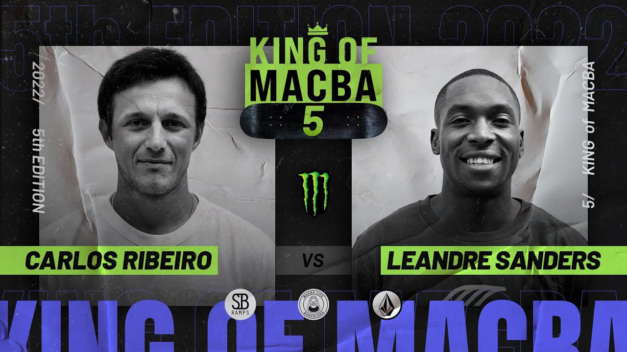 King of Macba is a game of skate where anything in the plaza count (ledge, stairs etc...) <br />It's one attempt each until the word MACBA is spelled out. <br />Spots must be alternated when in command, so you cant pick the same spot two times in a row. <br />Defence has 2 tries and 3 tries on the last letter.<br />The picnic table must be used one time in the game.<br /><br />Featured skaters: Carlos Ribeiro, Leandre Sanders<br /><br />Video: @entresuelofilms<br /><br />Skateboarding in MACBA<br />https://www.macbalife.com/shop<br />http://www.facebook.com/MacbaLife<br />http://www.instagram.com/MacbaLife