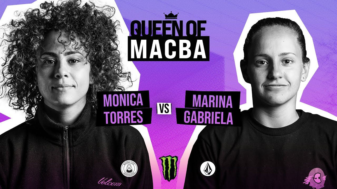 RULES<br />Queen of Macba is a game of skate where anything in the plaza count (ledge, stairs etc...) It's one attempt each until the word MACBA is spelled out. Spots must be alternated when in command, so you cant pick the same spot two times in a row. Defence has 2 tries and 3 tries on the last letter. The extra obstacle (hydrant) must be used one time in the game.<br /><br />Featured skaters: Monica Torres, Marina Gabriela<br /><br />Video: @entresuelofilms<br />Skateboarding in MACBA<br />https://www.macbalife.com/shop<br />http://www.facebook.com/MacbaLife<br />http://www.instagram.com/MacbaLife