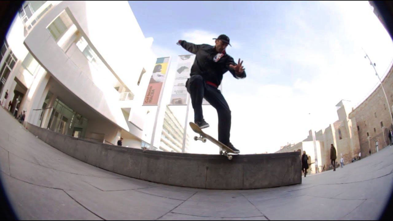 This is a tribute to one of the most international skaters from Spain. <br /> <br />Film and edit: Javier Menéndez <br /> <br /> Music:<br /> <br /> Pablo. Tu música sin copyright <br />YouTube Ch: http://goo.gl/UAgnsQ<br />Song original vídeo (available for download): https://youtu.be/XcMWdVY57CU<br /> <br />Skateboarding in MACBA<br /> http://www.macbalife.com<br /> http://www.facebook.com/MacbaLife<br /> http://www.instagram.com/MacbaLife