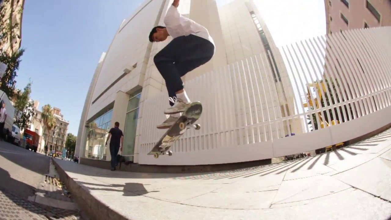 This is a compilation of tricks filmed during 2016. Enjoy the amazing skateboarding of Dani Jenks, Tiago Lopes, Brayan Albarenga, Javier Sarmiento, Jordi Gómez, Mario Cano, Miguel Barrios, Aurelien Giraud, Samuel Jimmy, Alex Amor, Kristian Krasimirov, Stavros Razis, Jesús Barrios, Raúl Escalante, Jorge Simoes and more #macbalifers <br /><br />Edit: Javier Menéndez<br /><br />Film: Javier Menéndez, Charles Chaves, Alex Braza <br /><br />Music: Barcelona Tiene Poder by Peret<br /><br />Skateboarding in MACBA<br />http://www.macbalife.com<br />http://www.facebook.com/MacbaLife<br />http://www.instagram.com/MacbaLife