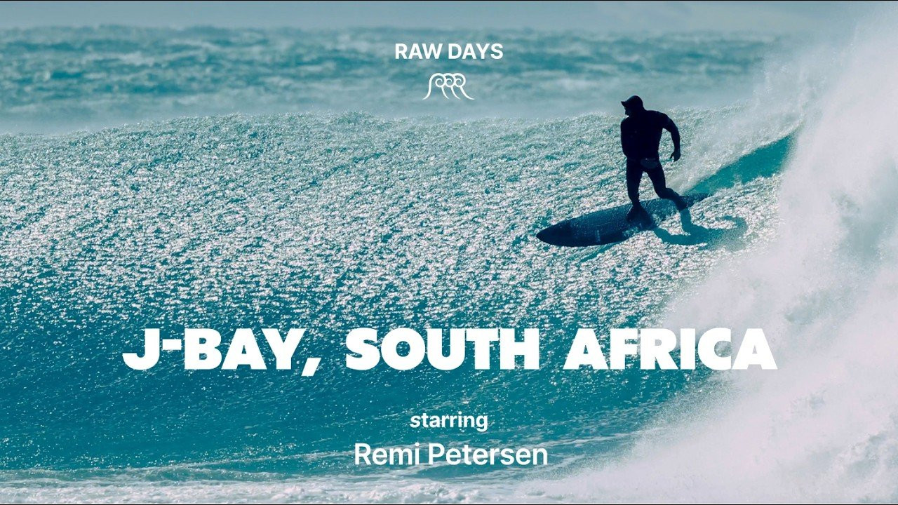 Mind surf trip to J-Bay, South Africa. "RAW DAYS" is a NobodySurf Original video series featuring a day in the world's best surf spots, raw and unedited.<br /><br />✔️ "RAW DAYS" series: https://youtube.com/playlist?list=PLNjJj8ODe3UU4PVXstwhX2yp99kU_yaOg<br /><br />- Surfer<br />Remi Petersen (https://www.instagram.com/remi_petersen/)<br /><br />- Surfboard<br />Harley Ingleby (https://www.instagram.com/harleyingleby/) x Thunderbolt Surfboards (https://www.instagram.com/thunderboltsurfboards/)<br /><br />- Filmed/Edited/Presented<br />JBAYTV (https://www.instagram.com/jbaytvofficial/<br /><br />- Location<br />J-Bay, South Africa<br /><br />- Shooting date<br />January 2025<br /><br />Watch more surf videos featuring:<br />🇿🇦 J-Bay: https://nobodysurf.com/tag/Batukaras/<br /><br /><br />🔗Follow us on<br />Website: https://nobodysurf.com<br />App: https://nobody.surf/Download<br /><br />#surfing #nobodysurf #surf<br /><br />******<br />Copyrights of this video belong to NobodySurf / reblue Inc.<br />For inquiries, please get in touch with info@nobodysurf.com.<br /><br />© 2015 - 2025 NobodySurf / reblue Inc. All Rights Reserved.