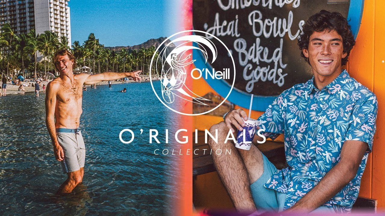 New from the O’Riginals Collection. Inspired by the beaches of Honolulu and built to transport you to warmer days under the sun. Explore our new collection here: https://bit.ly/3JIbZhN<br /><br />Subscribe to our channel here: http://bit.ly/oneill_youtube<br /><br />Sign up for the latest gear & happenings here: http://bit.ly/oneill-sign-up<br /><br />Get social:<br />https://www.instagram.com/oneillusa/<br />https://www.facebook.com/ONeill/<br />https://twitter.com/teamoneill<br /><br />#FirstNameInTheWater