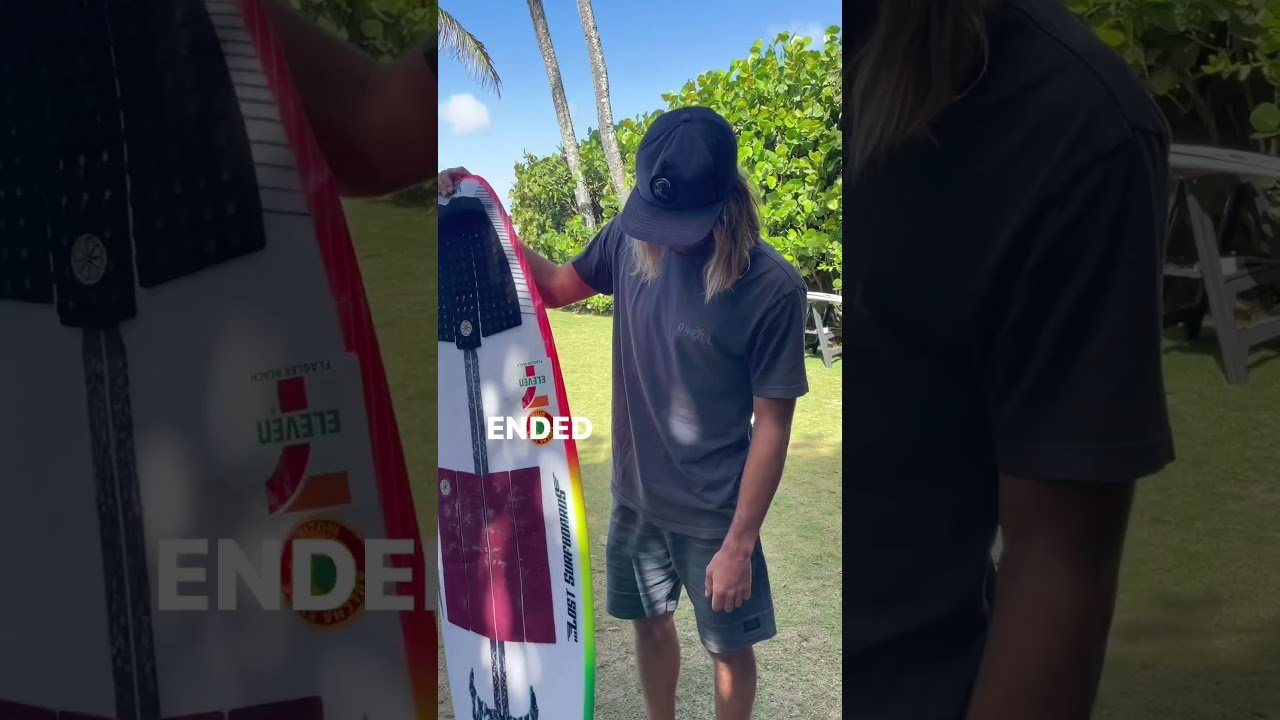 Broken board for Rasta Rob means a lucky day for an average joe shopping for a used board. Little repair job and she’ll do just fine.<br /><br />#FirstNameInTheWater