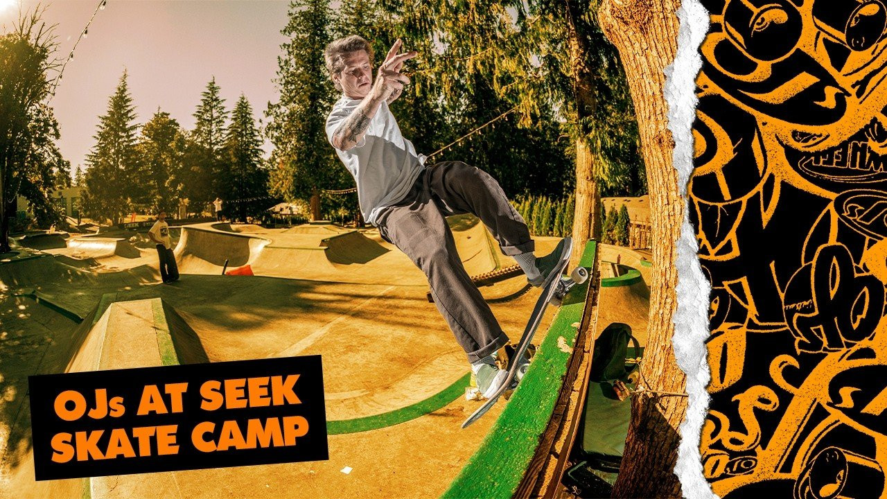 Elijah, Joe, John, and Jesse rolled into Seek Camp aka 'The Funnest Place on Earth' and kept the rips and stoke level high. Press play for the proof.<br /><br />Filmed By: Daniel Cabral (https://www.instagram.com/shreddyyyy/)<br /><br />Music by: Side Project - “Sun Bake”<br /><br />Web: https://ojwheels.com/<br />Instagram: https://www.instagram.com/ojwheels/<br />Facebook: https://www.facebook.com/OjWheels<br />YouTube: <br /><br /> / ojwheels <br />TikTok: https://www.tiktok.com/@ojwheels<br /><br />Our Emails Don't Suck, Sign up Below:<br />https://bit.ly/SubAndFindOut