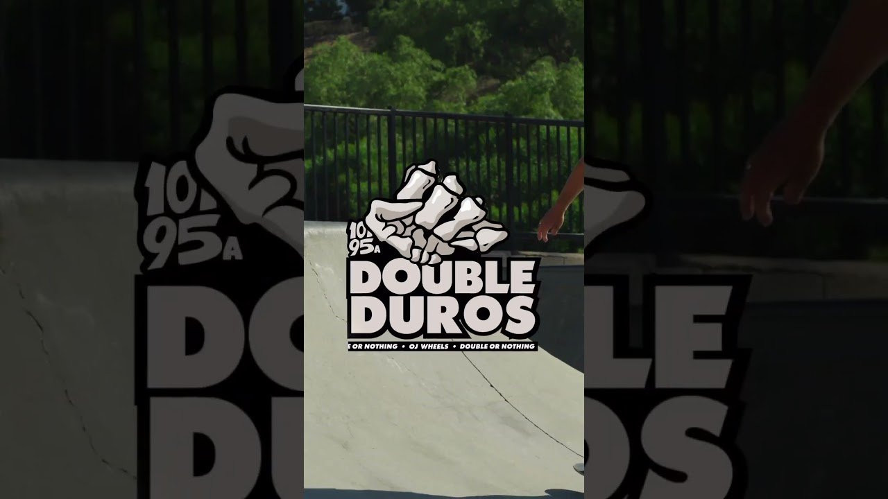 Rides like 96a. Slides like 101a.<br />Have you experienced the blended ride-feel of our 101a / 95a Double Duros? Grab your set today at skateshops everywhere and online.