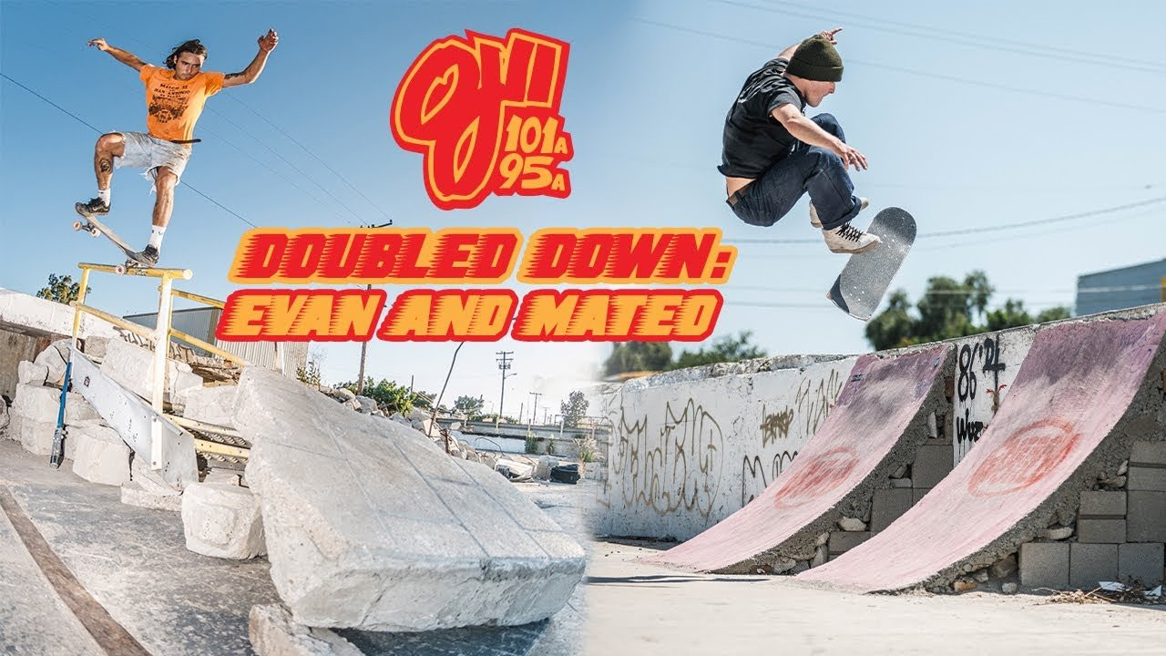 Mateo and Evan are DOUBLED DOWN. Our latest series featuring a crew roll everything from the parking lot to the park on Double Duros. Hit that play button and then round up your crew and get rolling... <br /><br />Double Duros are the perfect wheel for an imperfect world. Available NOW in sizes 53mm, 54mm, 56mm, and 58mm. Double or Nothing.<br /><br />Hit the link to learn about our NEW 'Double Duros' [101a / 95a]:<br />https://ojwheels.com/urethane<br /><br />Filmed and Edited by:<br />Chris Varcadipane (https://www.instagram.com/chrisvarcad...)<br /><br />Click here to shop OJ Wheels: https://ojwheels.com/urethane<br /><br />Catch More Hype from the OJ Crew...<br /><br />Web: https://ojwheels.com/<br />Instagram: https://www.instagram.com/ojwheels/<br />Facebook: https://www.facebook.com/OjWheels<br />YouTube: <br /><br /> / ojwheels <br />TikTok: https://www.tiktok.com/@ojwheels<br /><br />Our Emails Don't Suck, Sign up Below:<br />https://bit.ly/SubAndFindOut