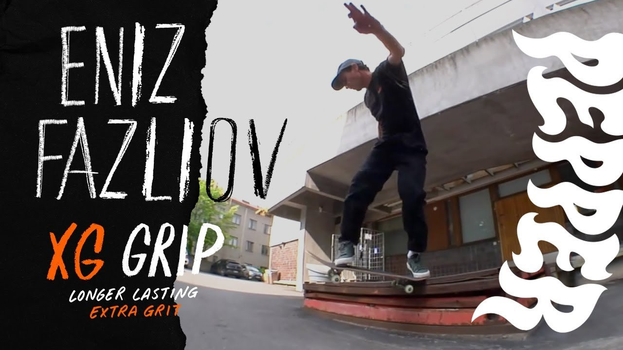 Eniz Fazliov hits the streets after lacing up a fresh deck with Pepper Grip XG. Utilizing the extended benefits of its extra grit and long lasting toughness, Eniz skates some sick spots and handles the rugged terrain with confidence.<br /><br />XG and all Pepper Griptape products are always in stock and available at mesaskatesupply.com